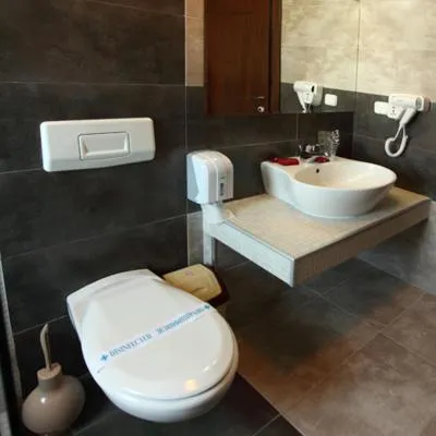 Bathroom in Hotel Šator