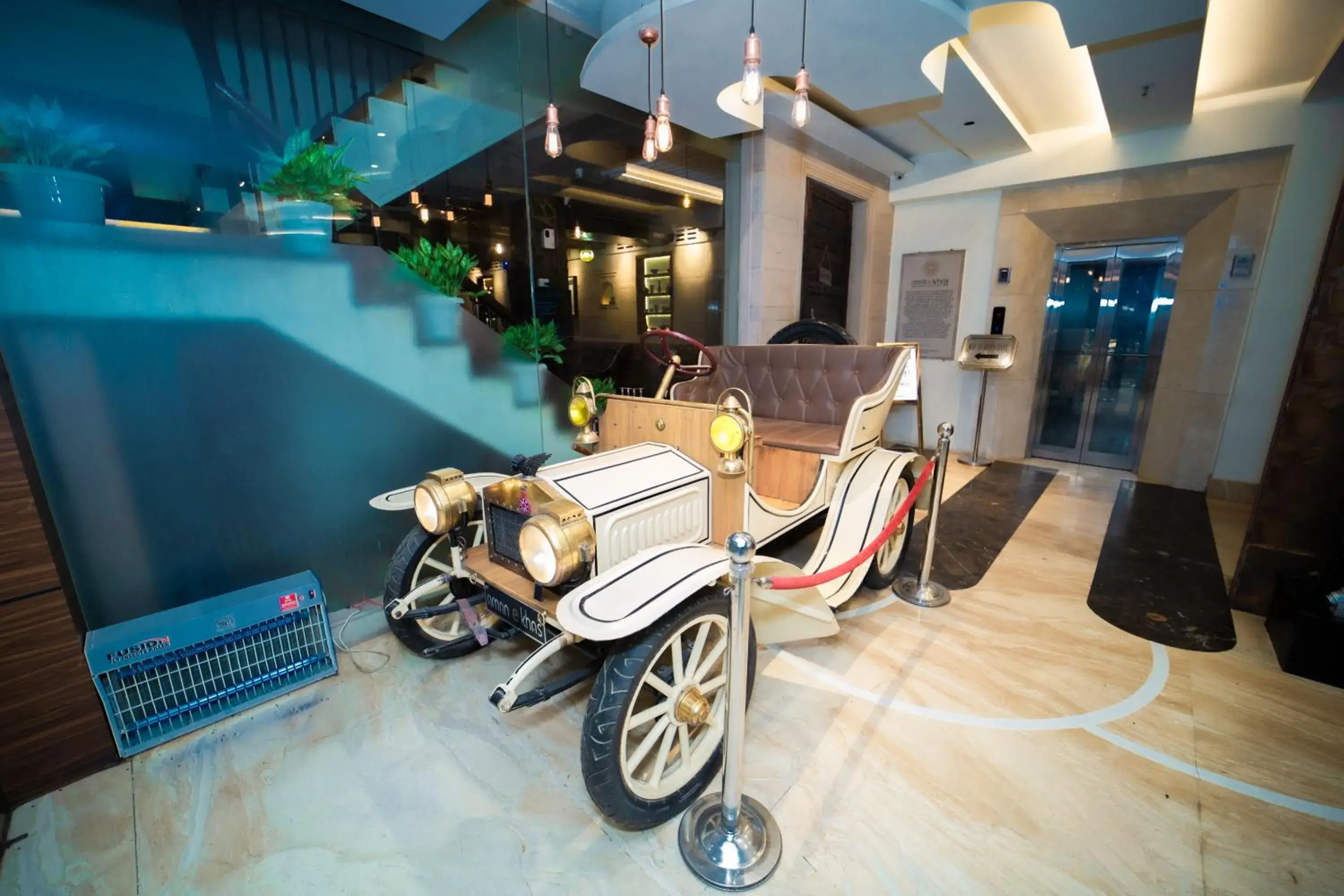 Lobby or reception in New Hotel Broadway Lobby or reception in New Hotel Broadway