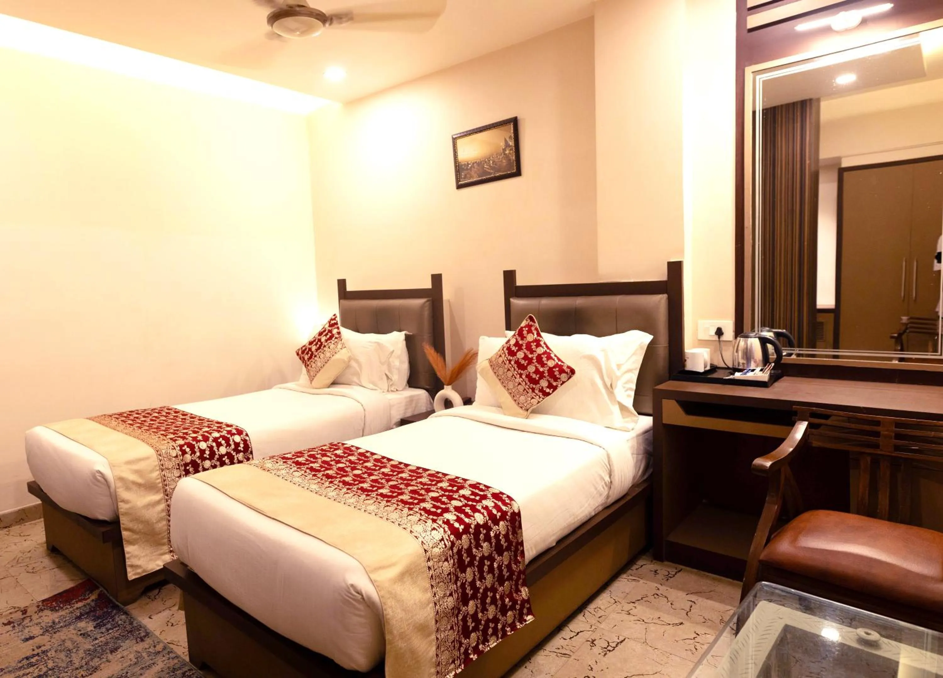 Bed in New Hotel Broadway