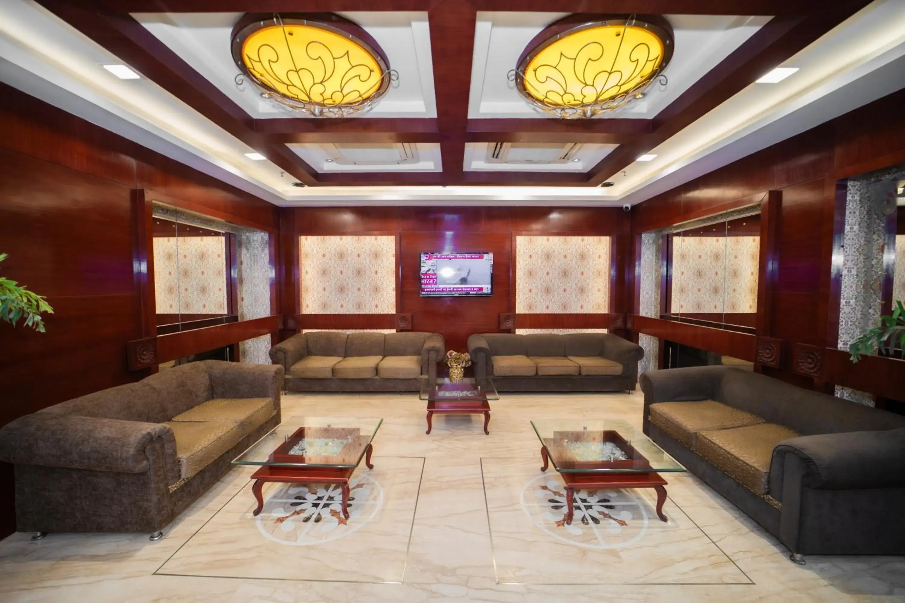 Lobby or reception in New Hotel Broadway Lobby or reception in New Hotel Broadway