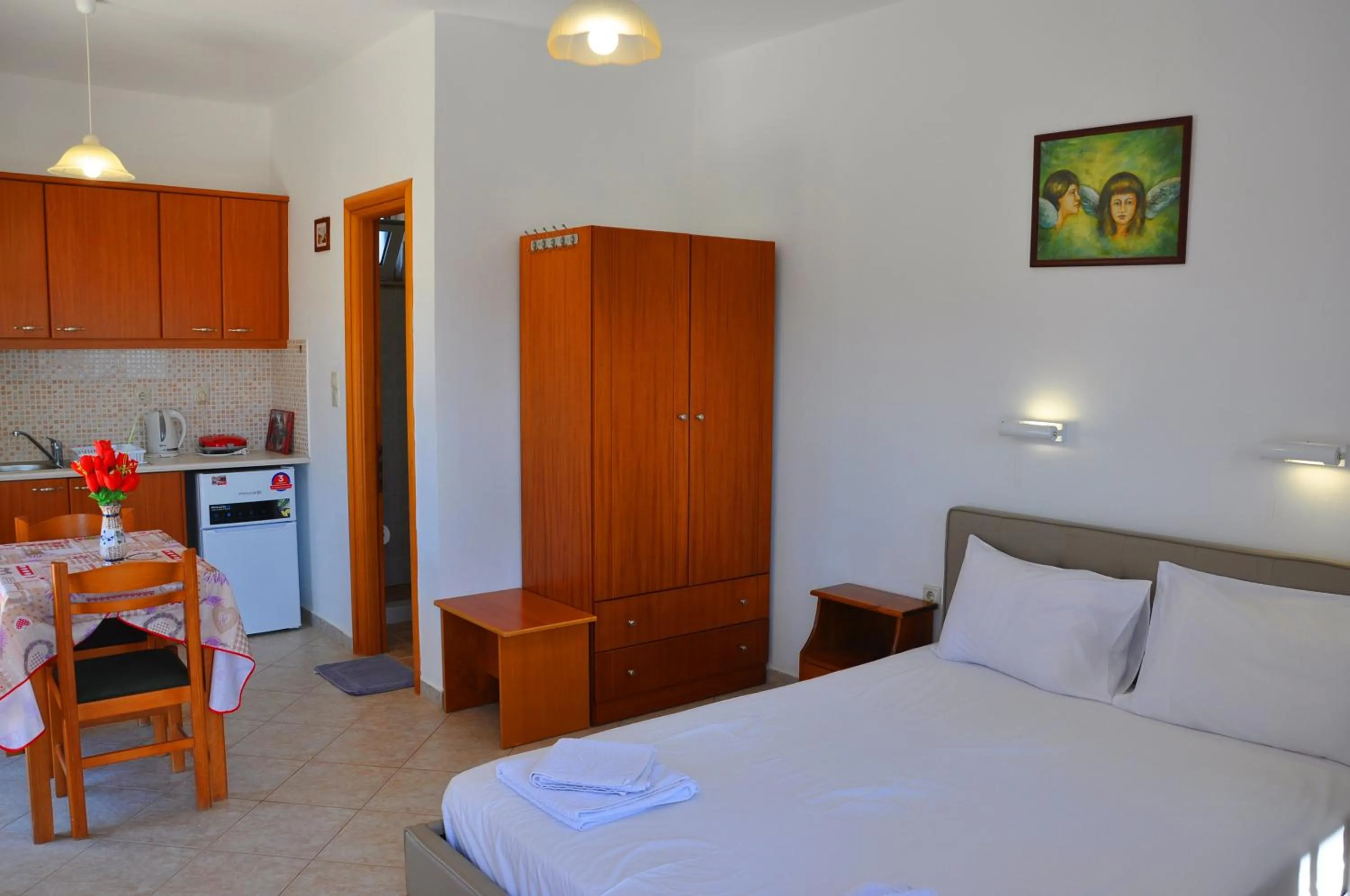 Bed in Lagos Studios & Apartments