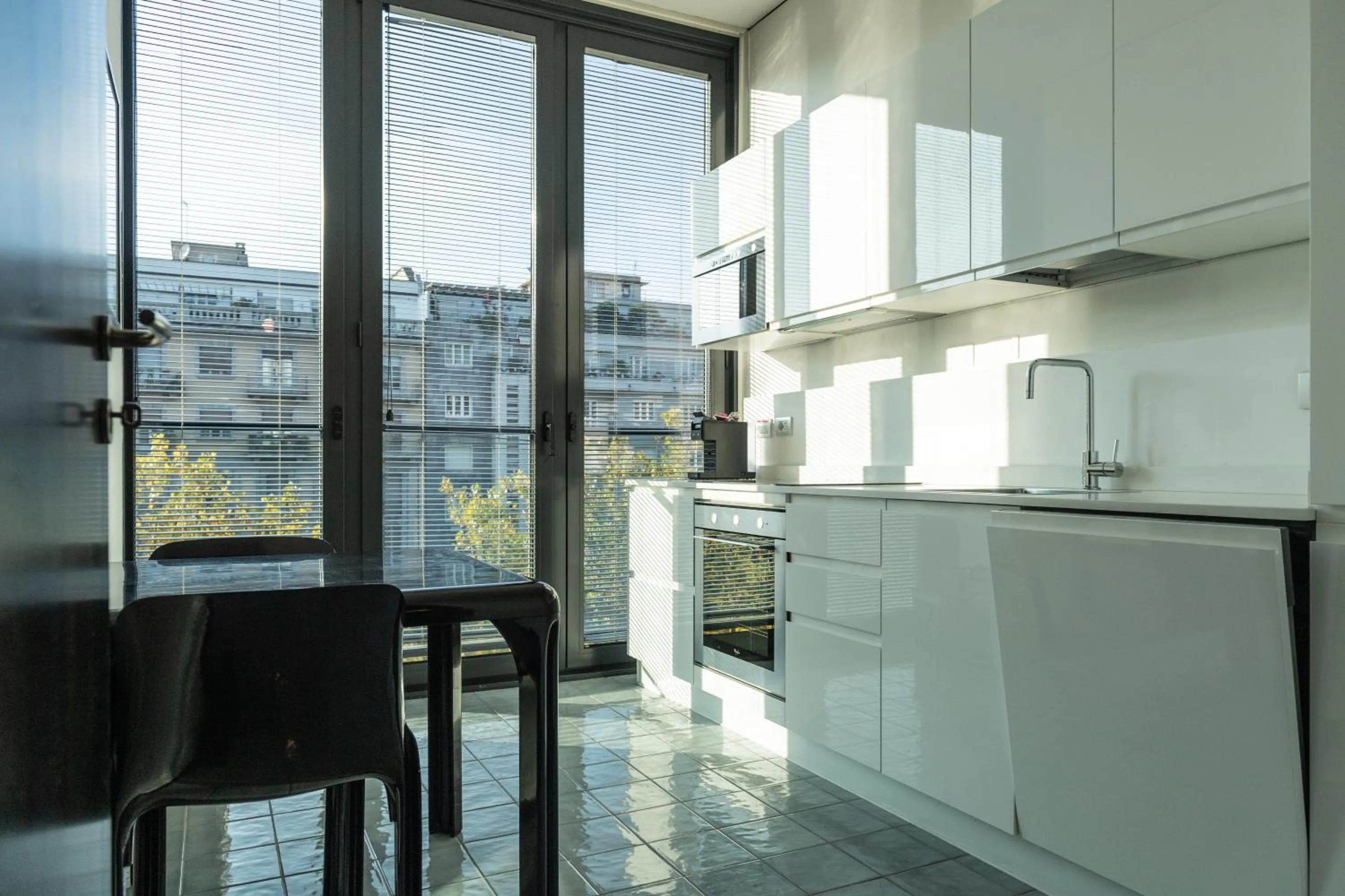 Kitchen or kitchenette in DUPARC Contemporary Suites