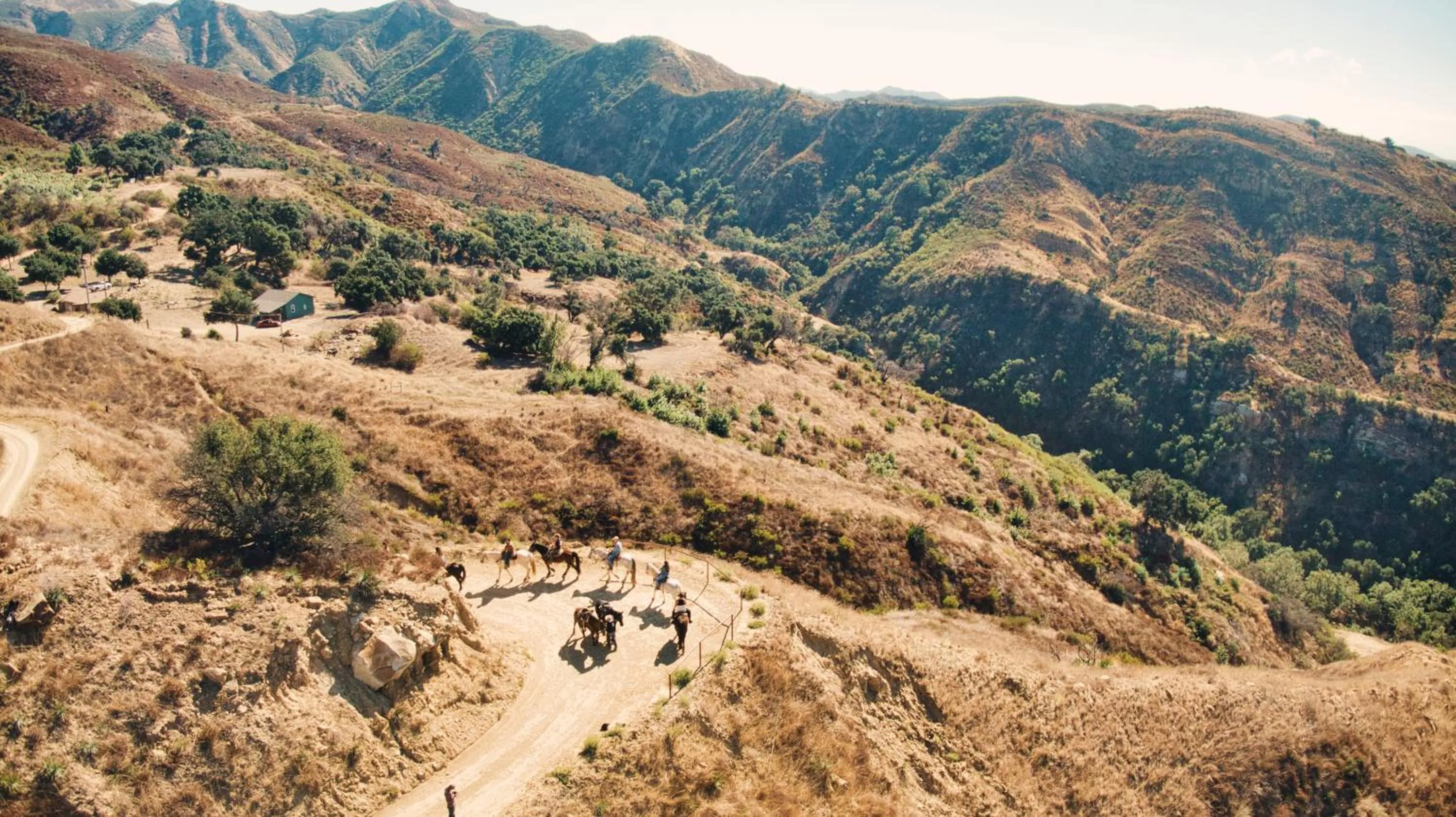 Natural landscape in Circle Bar B Guest Ranch