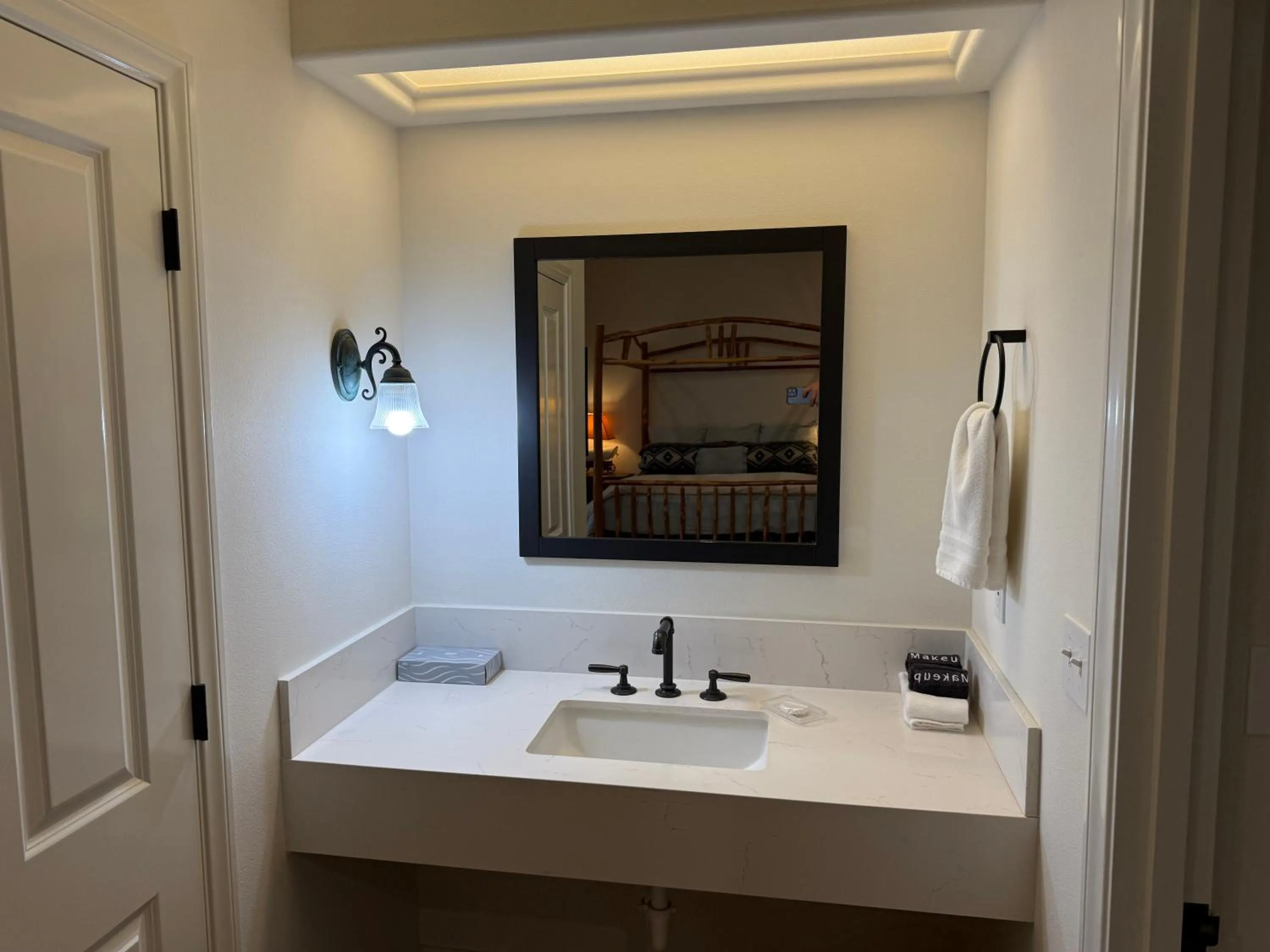 Bathroom in Circle Bar B Guest Ranch