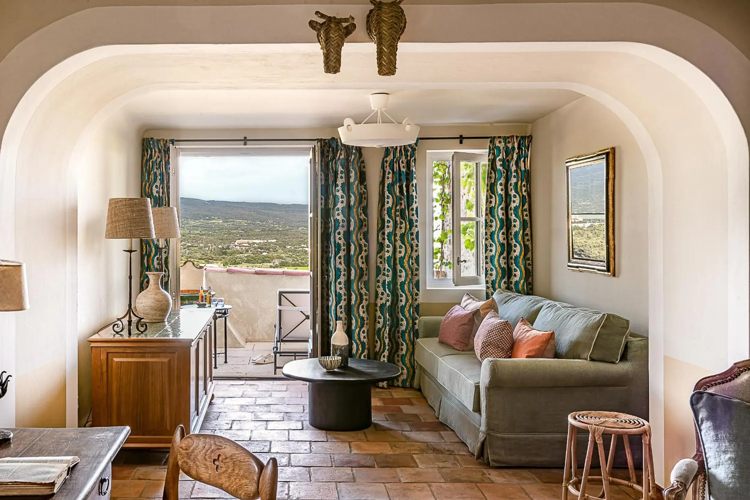 Deluxe Junior Suite with Terrace in Hotel Crillon le Brave Deluxe Junior Suite with Terrace in Hotel Crillon le Brave