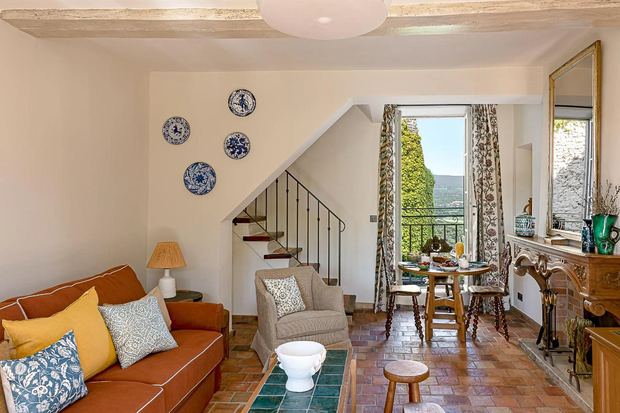 Living room in Hotel Crillon le Brave