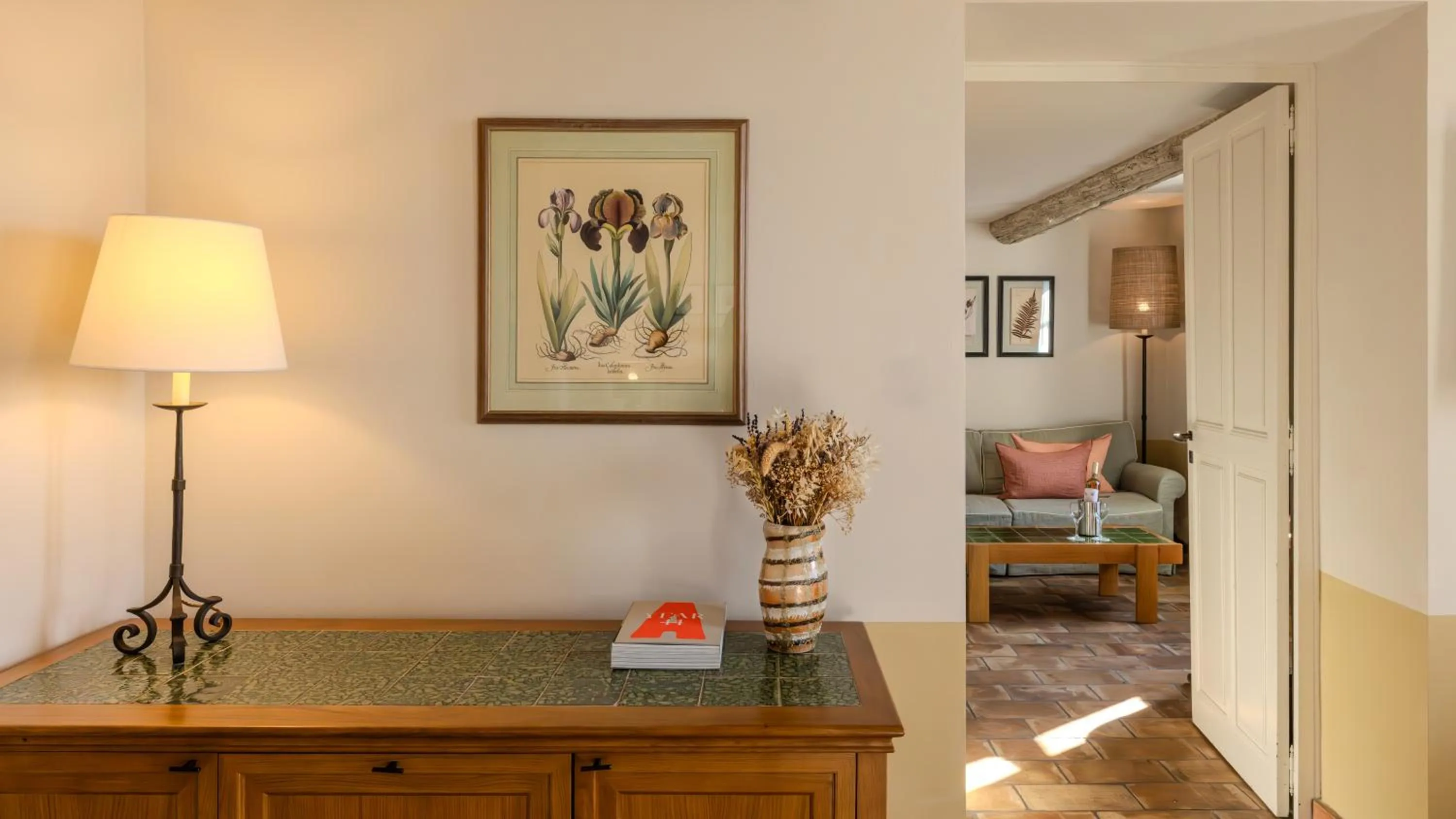 Living room in Hotel Crillon le Brave