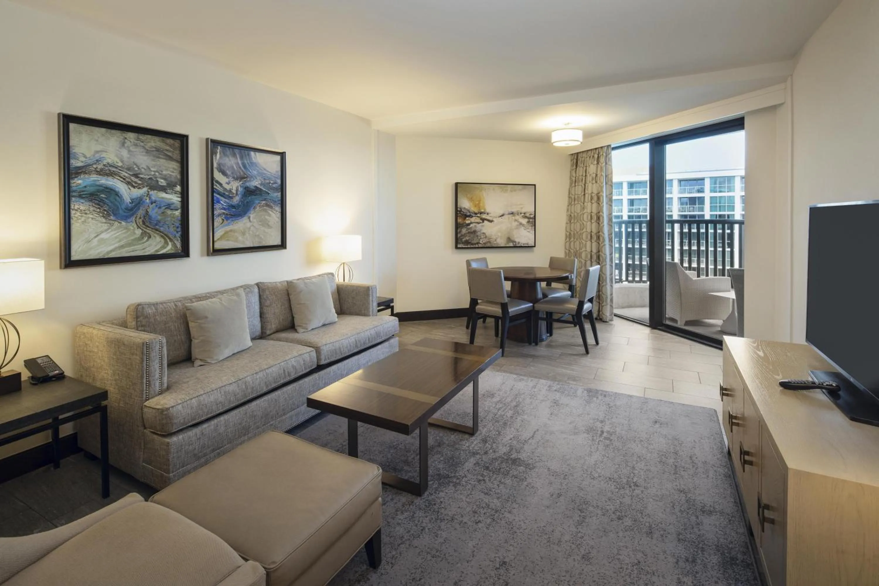 Living room in Hilton Marco Island Beach Resort and Spa