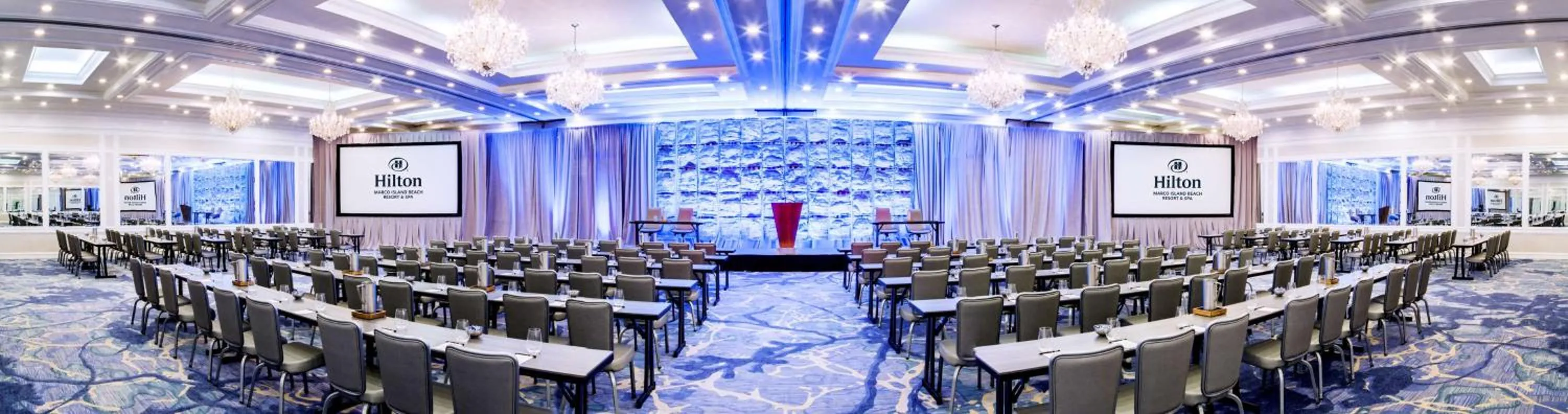 Property logo or sign in Hilton Marco Island Beach Resort and Spa