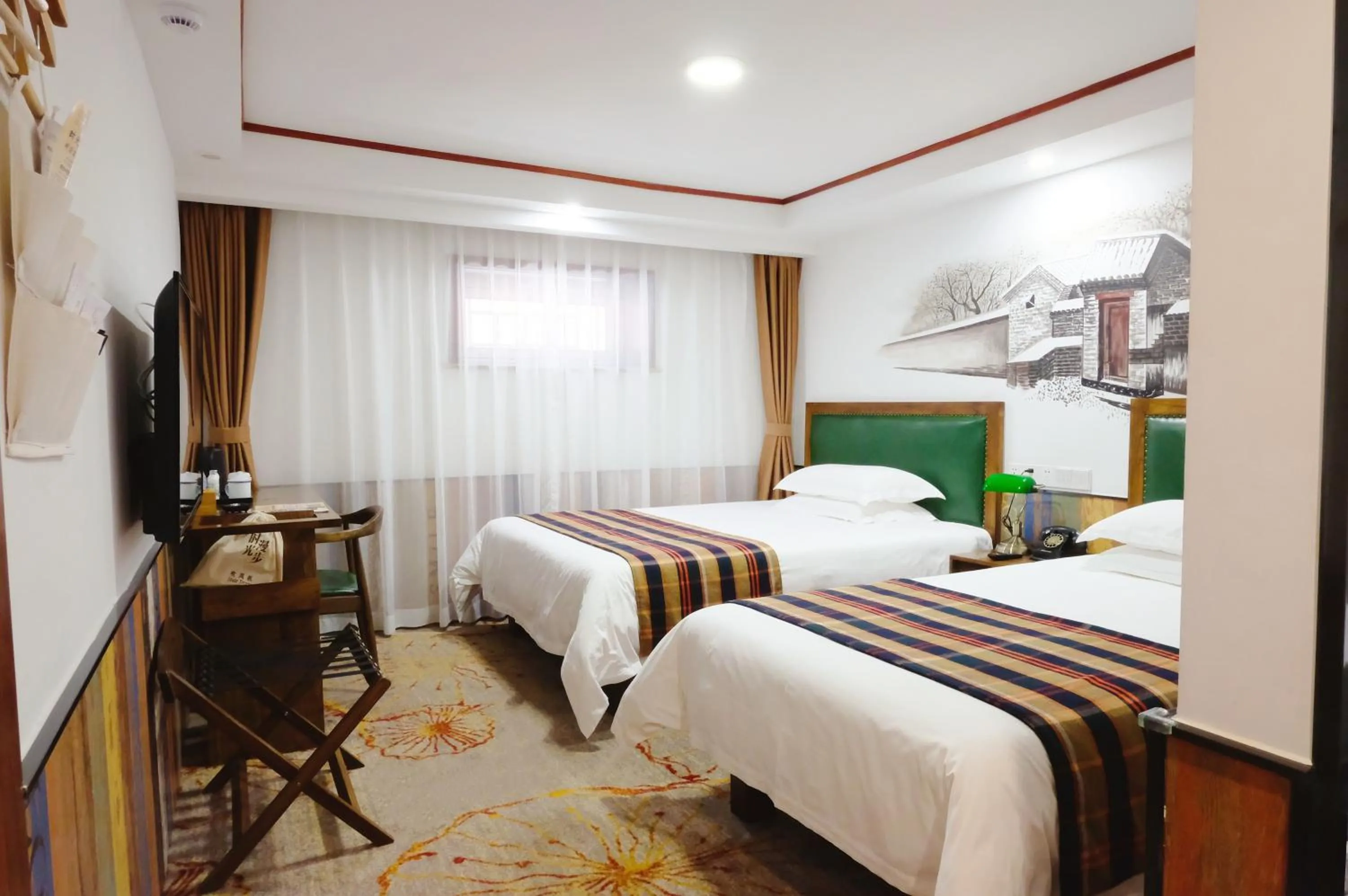 Bedroom, Bed in Nostalgia Hotel（Beijing Tiananmen Square）