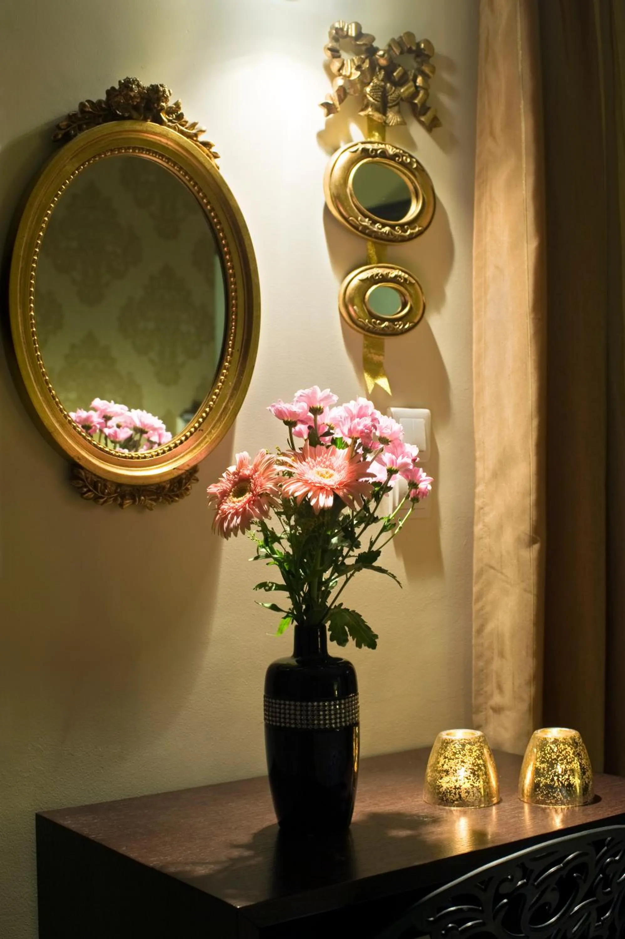 Decorative detail in Areti Suites