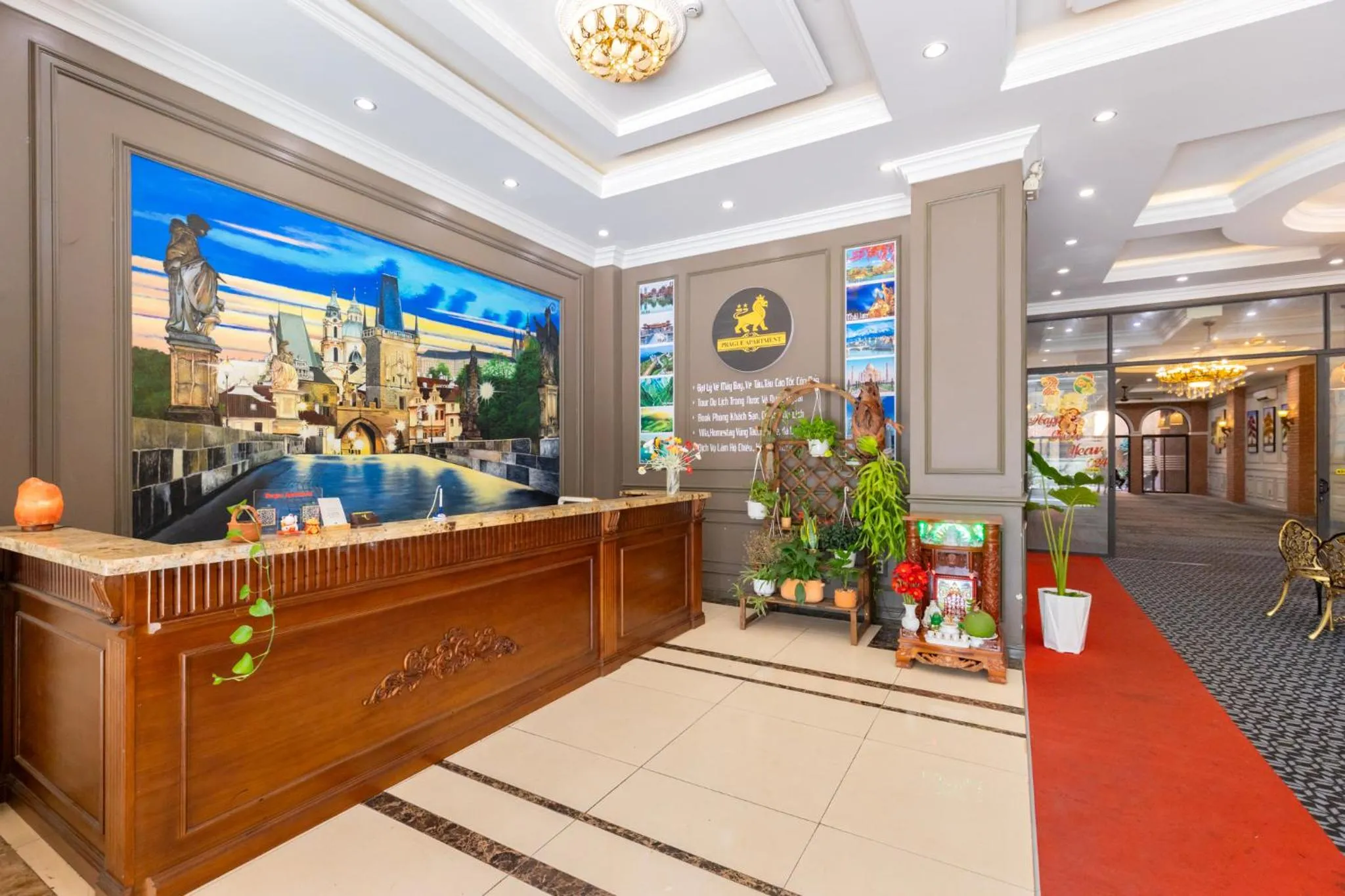 Lobby or reception in Prague Hotel Vung Tau