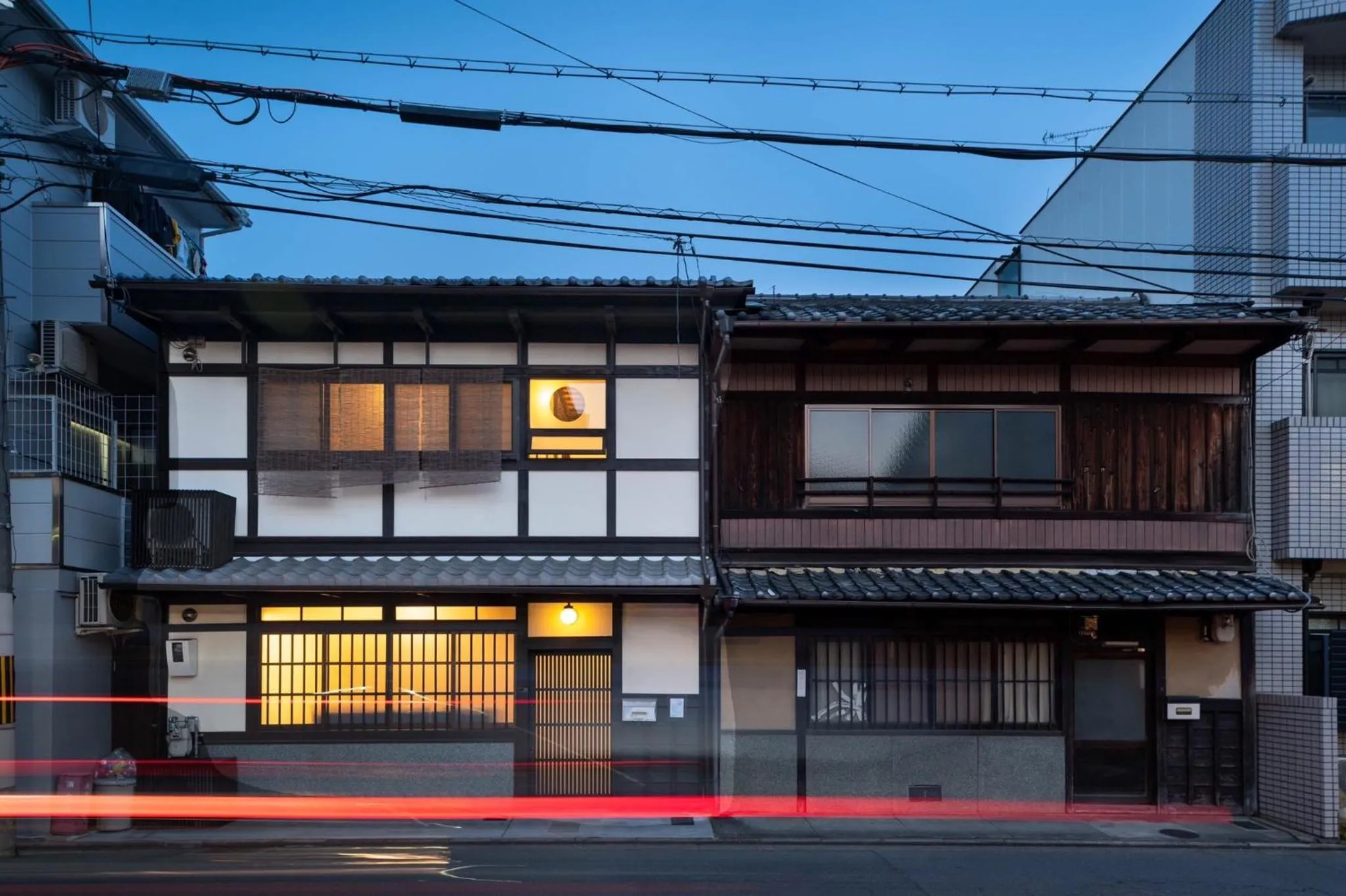 Kyoto Machiya Stay En -Certified Historic 100yo Entire House