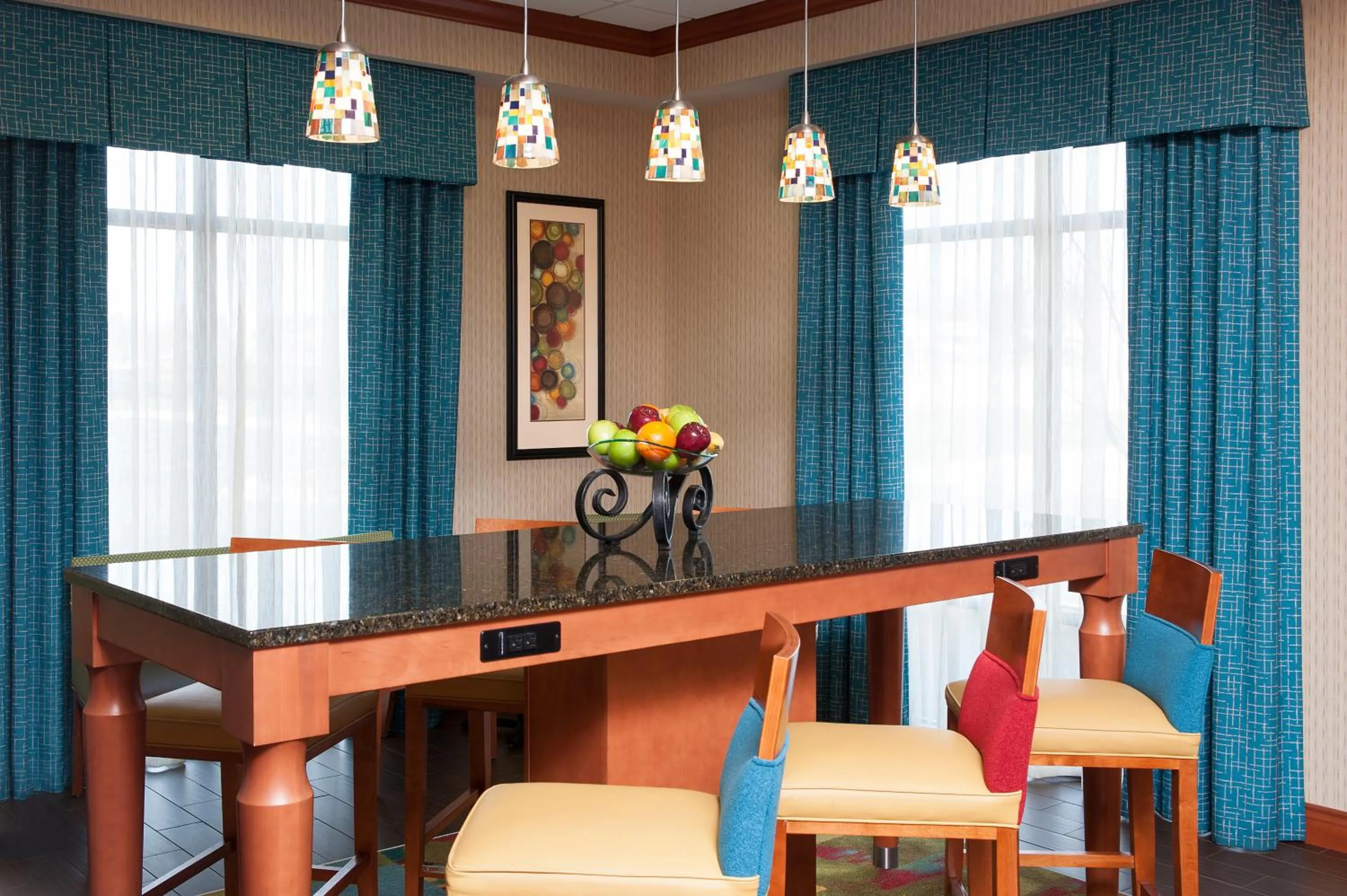 Lobby or reception in Hampton Inn Jacksonville