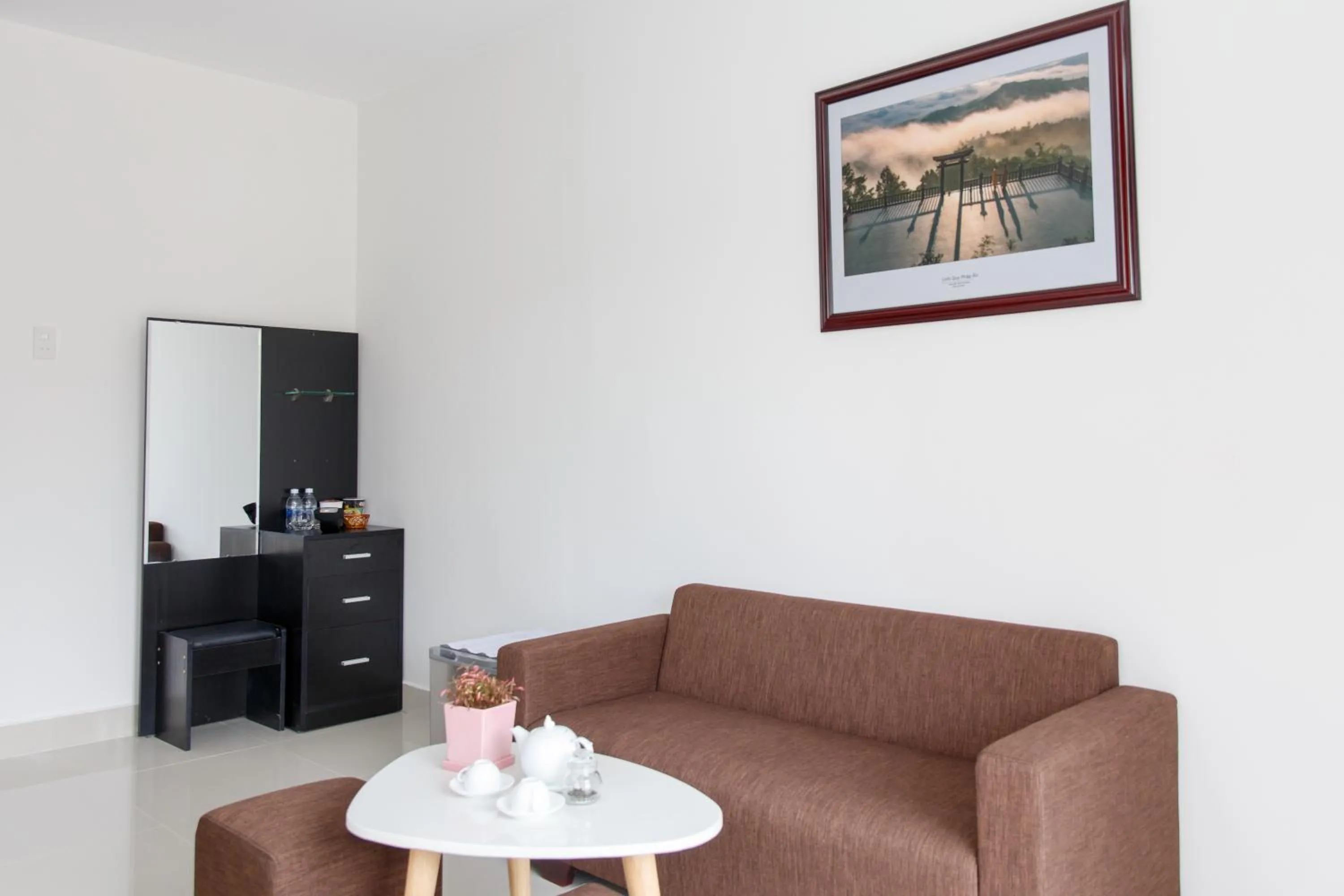 Living room in Hoang Dinh Homestay