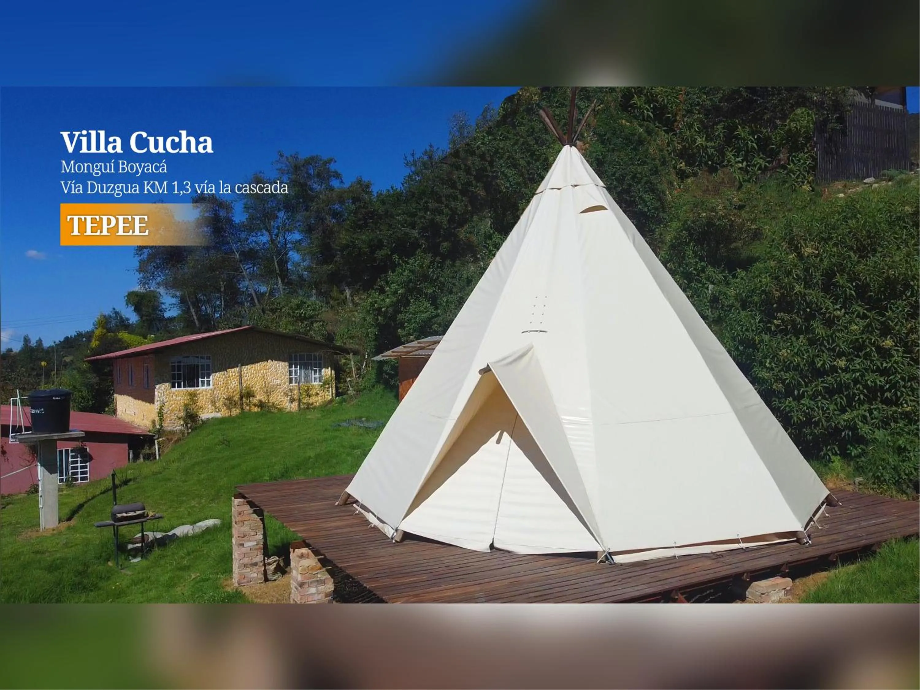 Tent in VILLA CUCHA