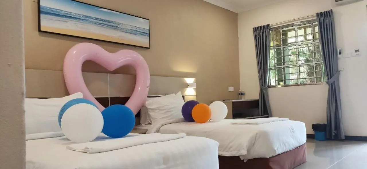 Bed in Hemingway Cottage 海明威度假屋