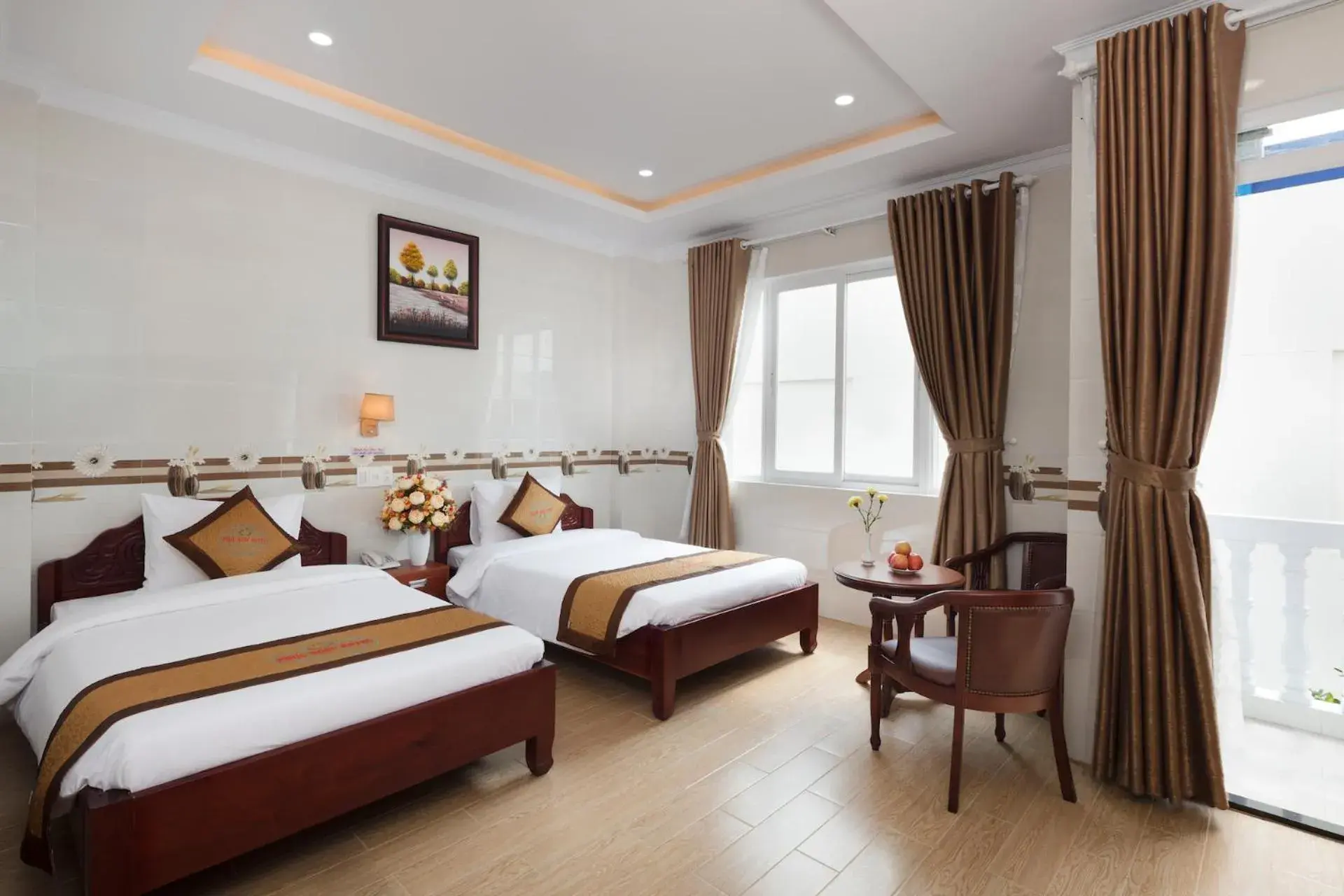 Bed in Phuc Ngoc Hotel Bed in Phuc Ngoc Hotel