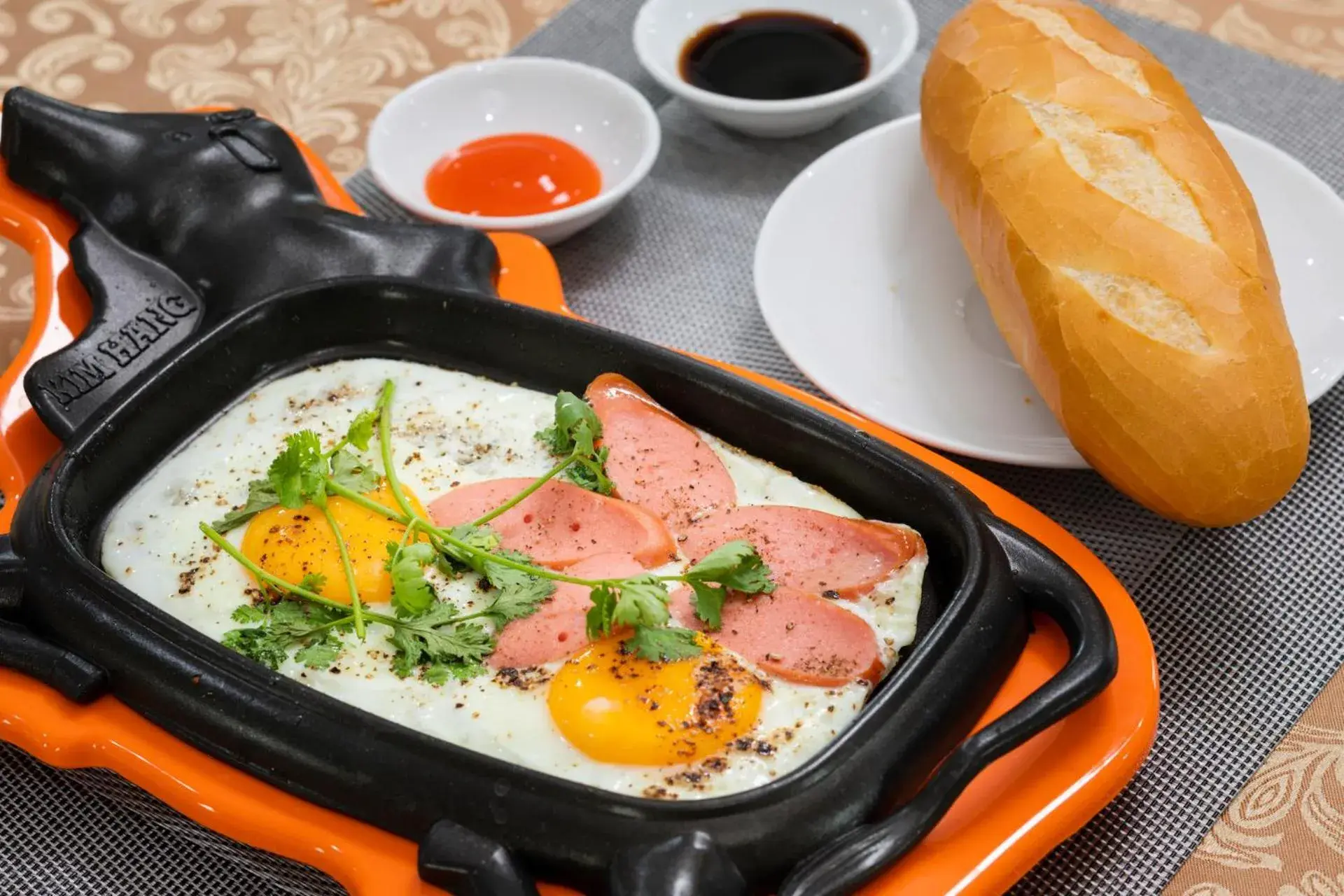 Breakfast in Phuc Ngoc Hotel Breakfast in Phuc Ngoc Hotel