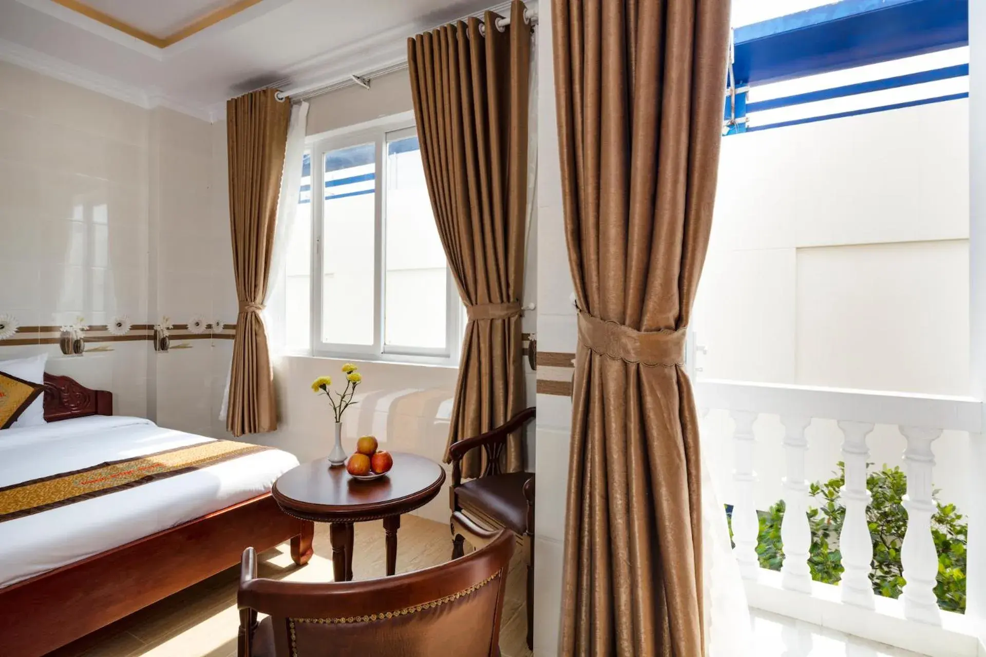 Bed in Phuc Ngoc Hotel Bed in Phuc Ngoc Hotel