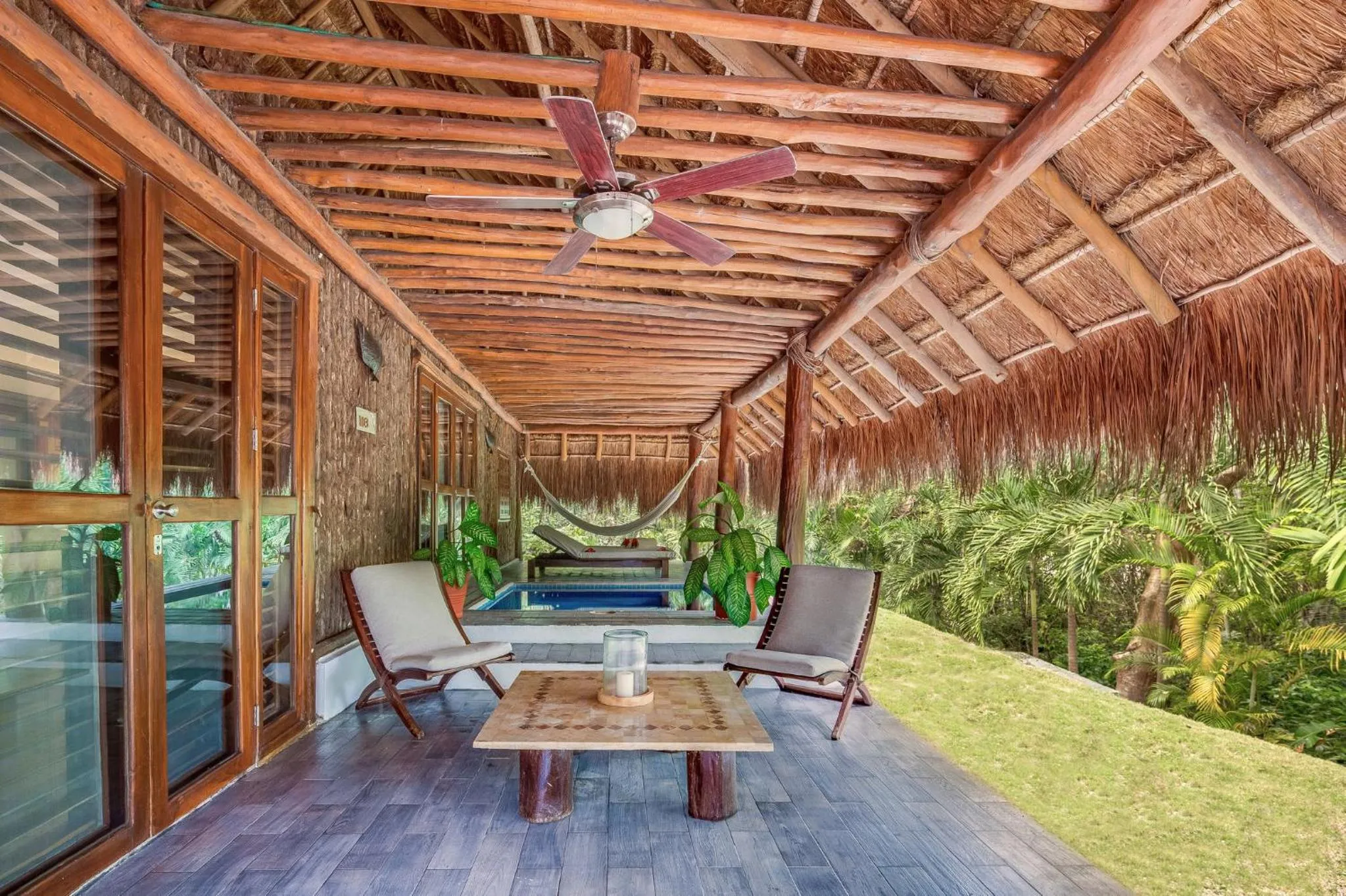 Bedroom in The Explorean Selva Maya Kohunlich