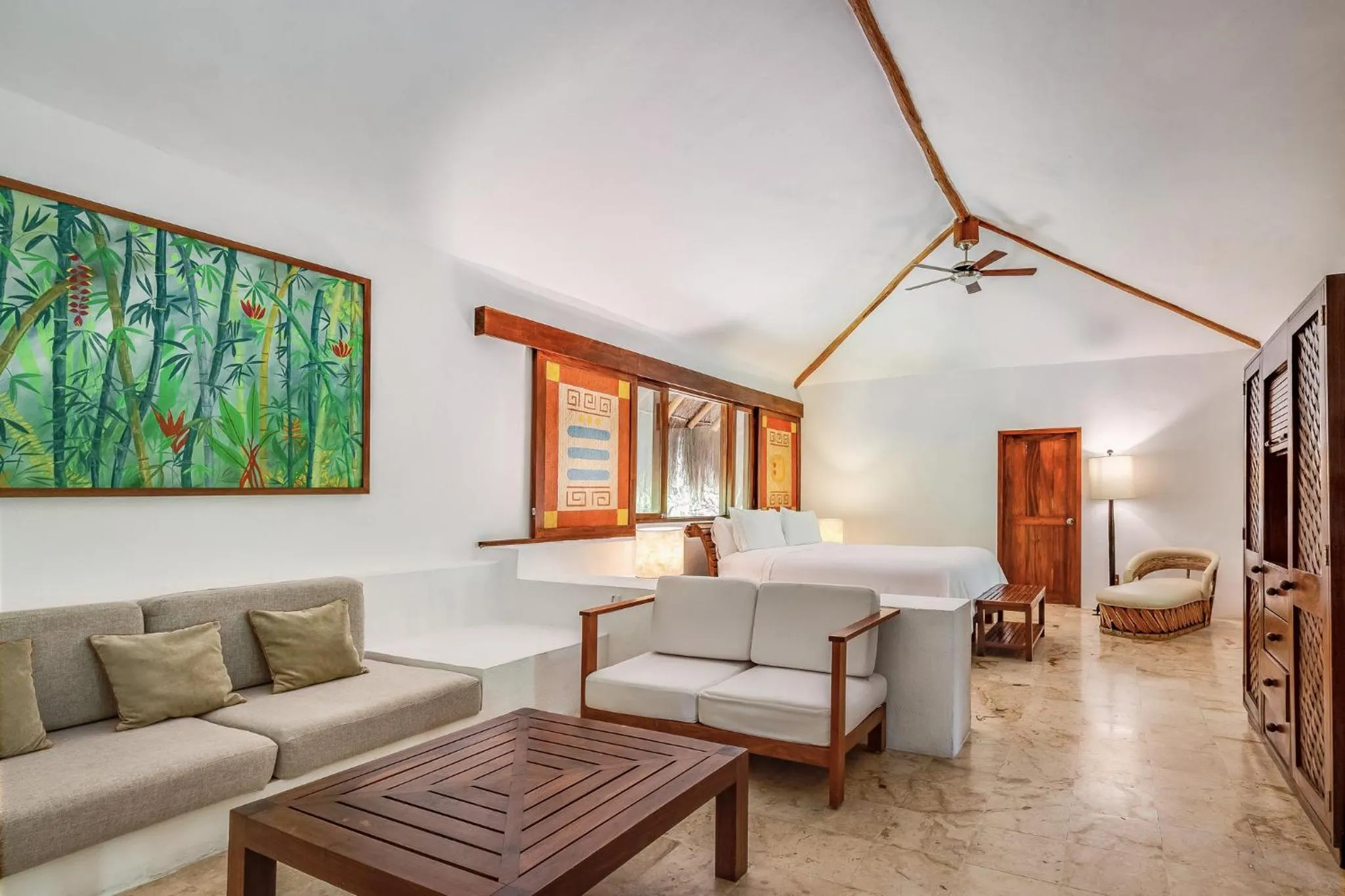 Bedroom in The Explorean Selva Maya Kohunlich