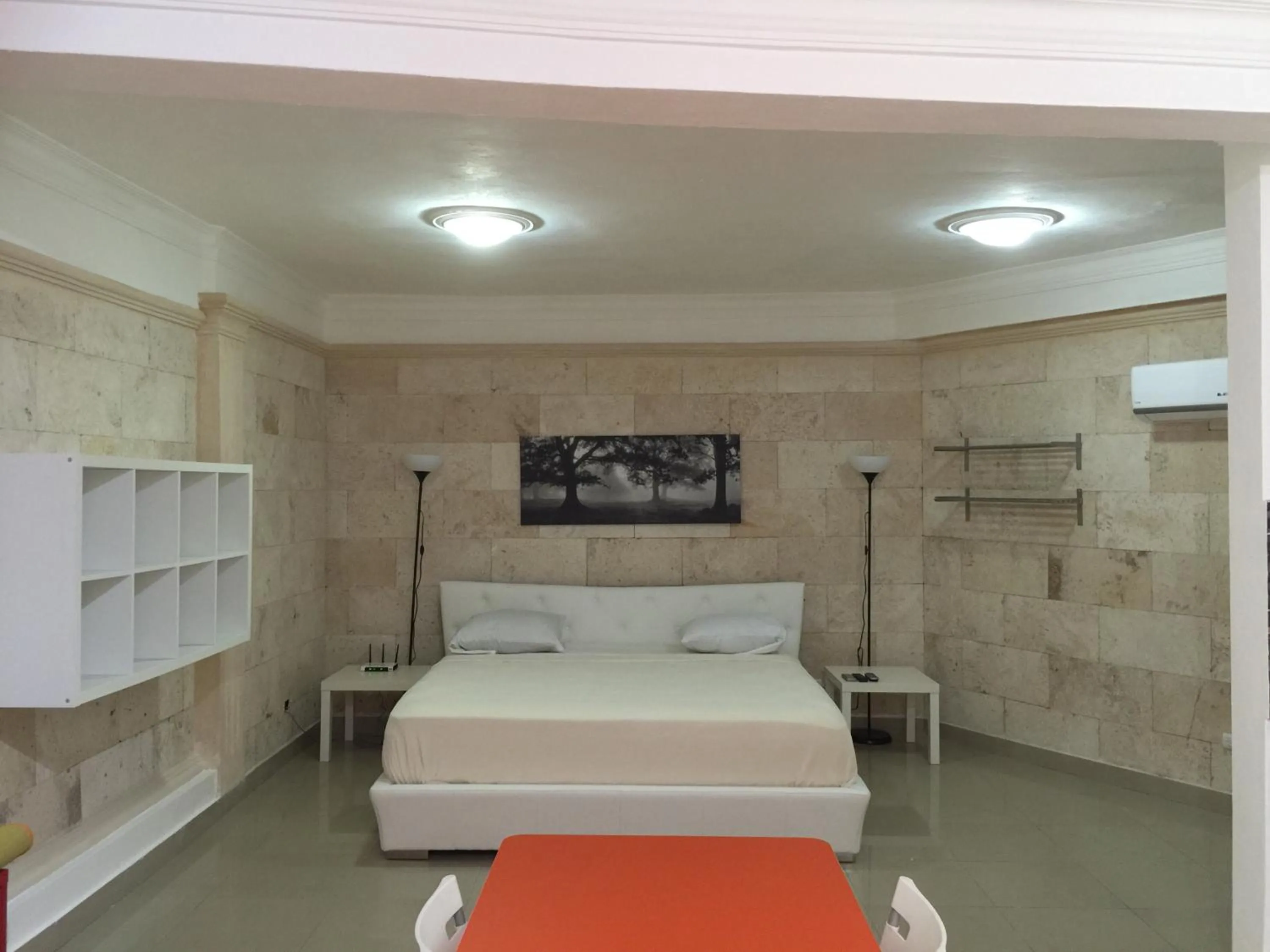 Bed in Apartahotel Guaraguao