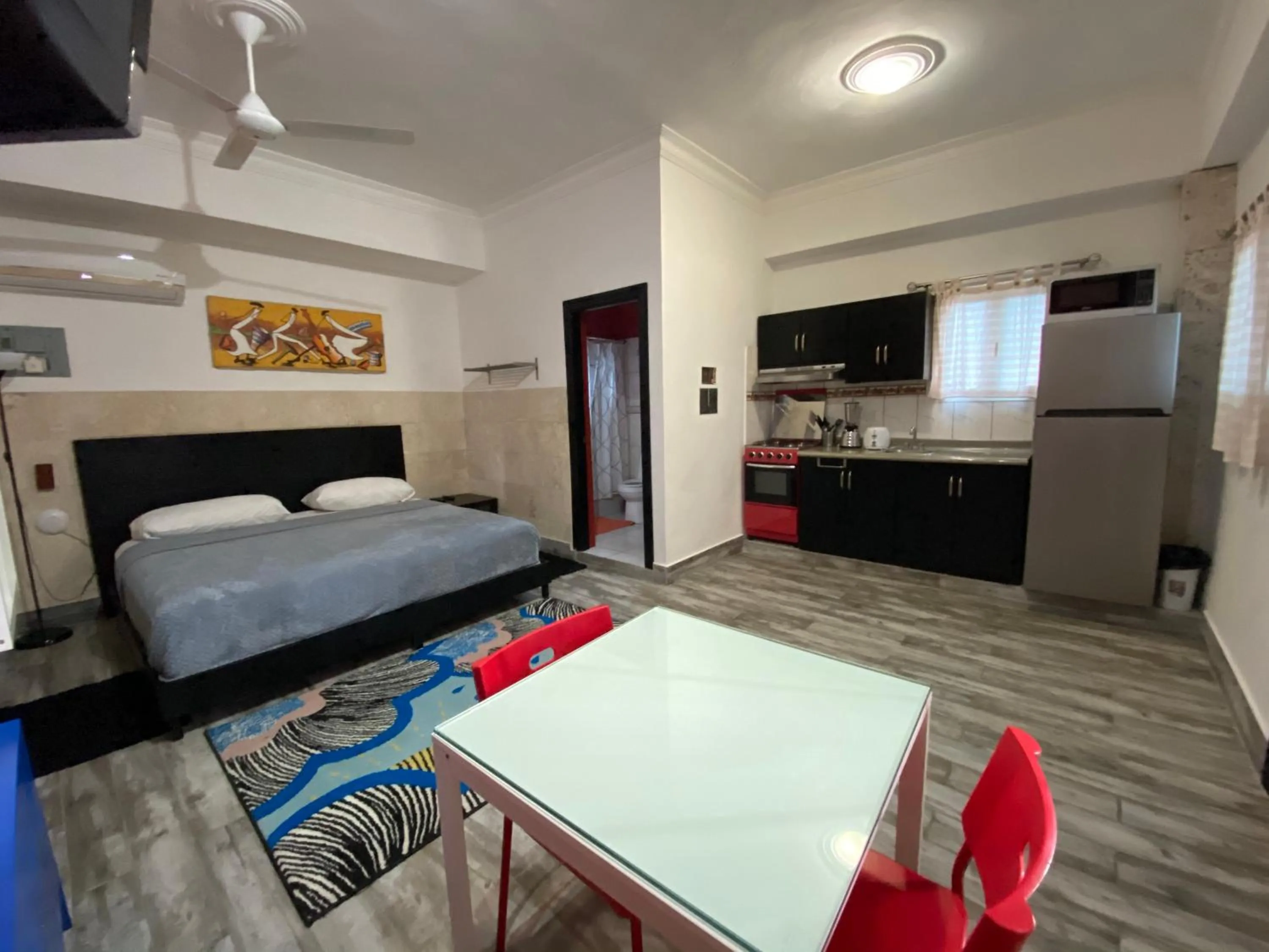 Bed in Apartahotel Guaraguao
