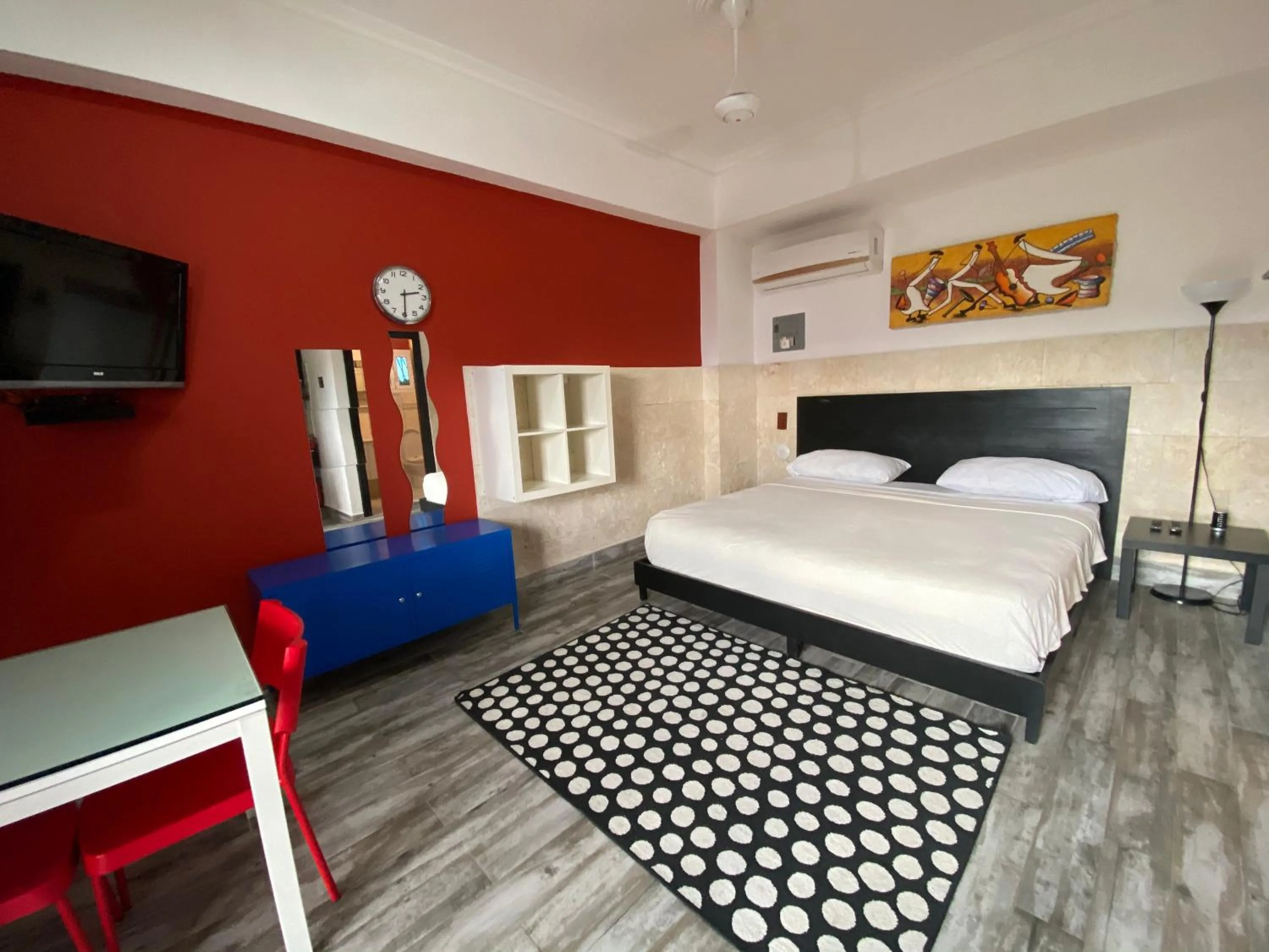 Bed in Apartahotel Guaraguao