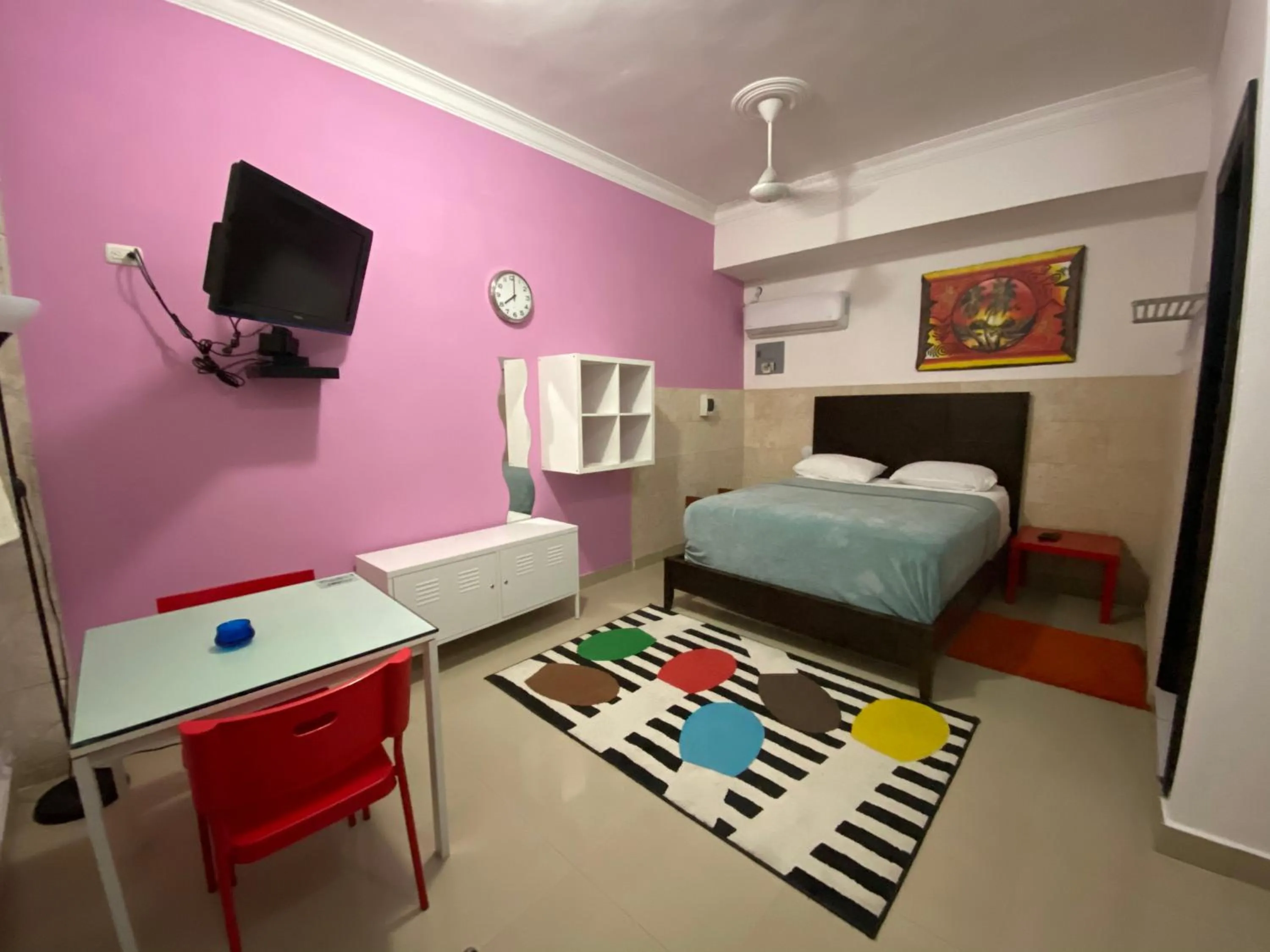 Bed in Apartahotel Guaraguao