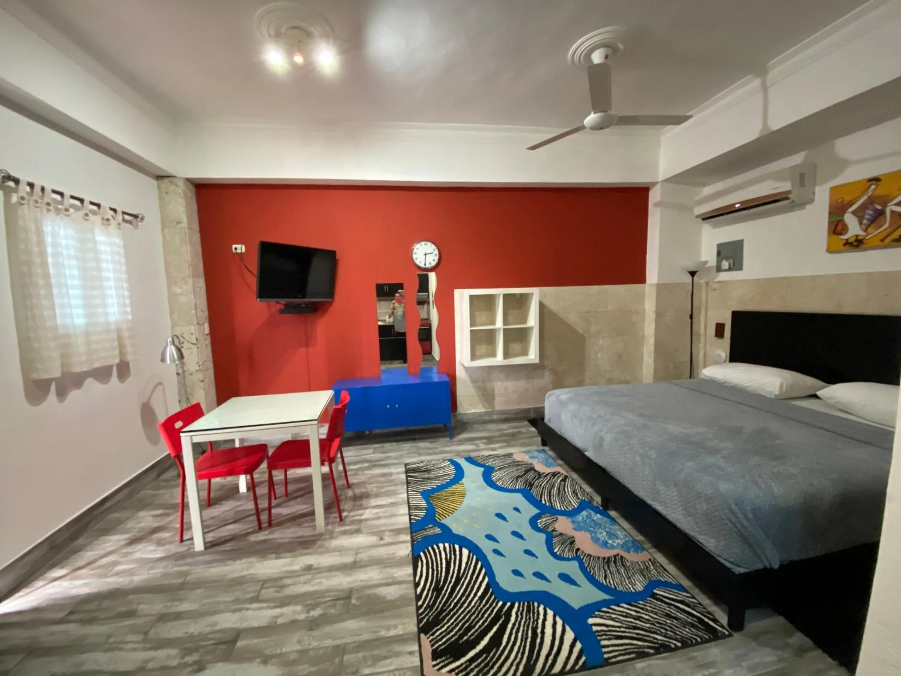 Bed in Apartahotel Guaraguao