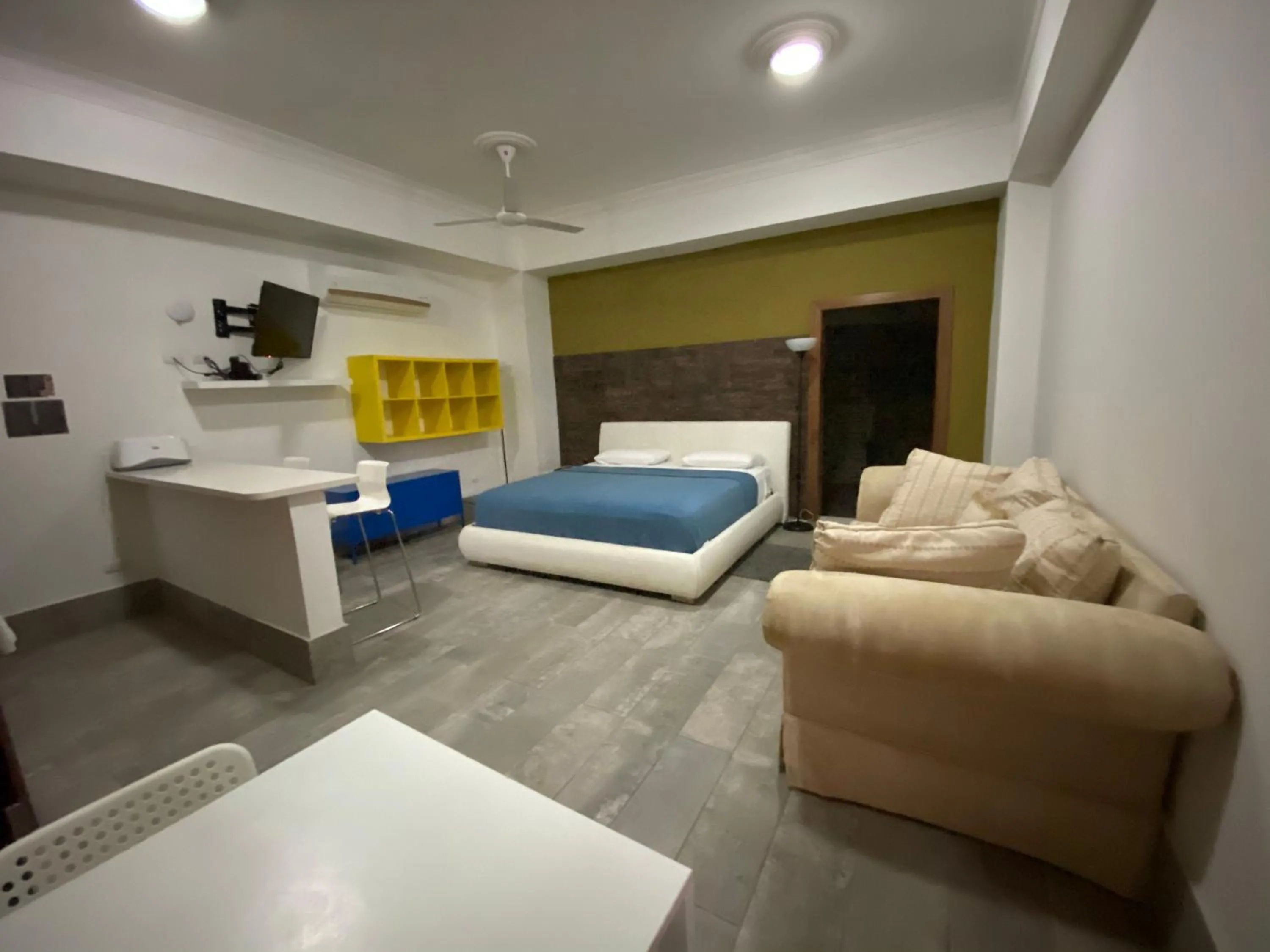 Bed in Apartahotel Guaraguao