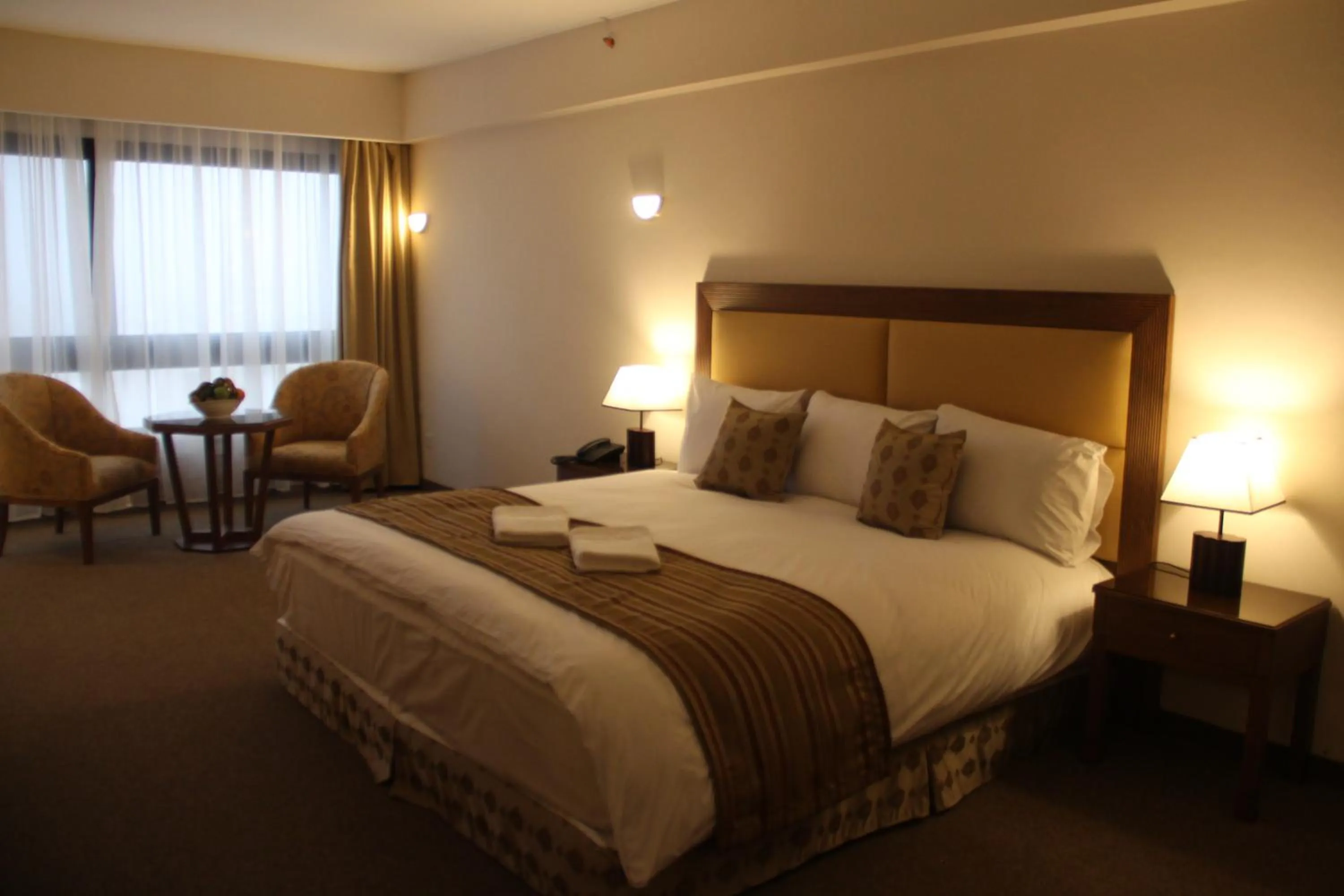 Bed in Saray Hotel Amman