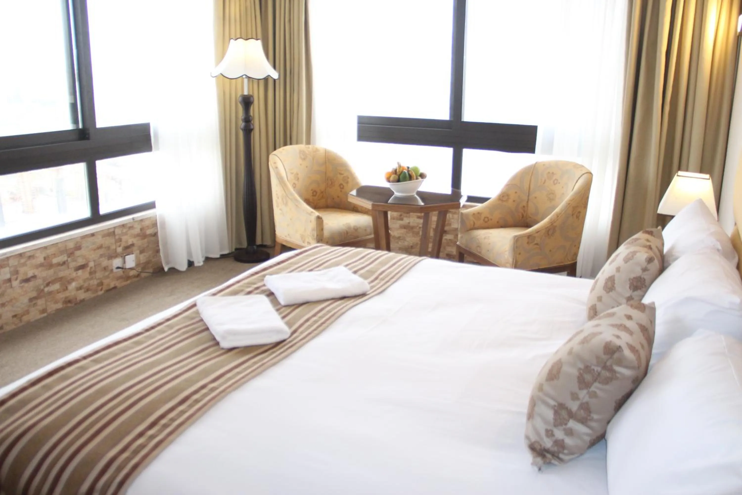 Bed in Saray Hotel Amman