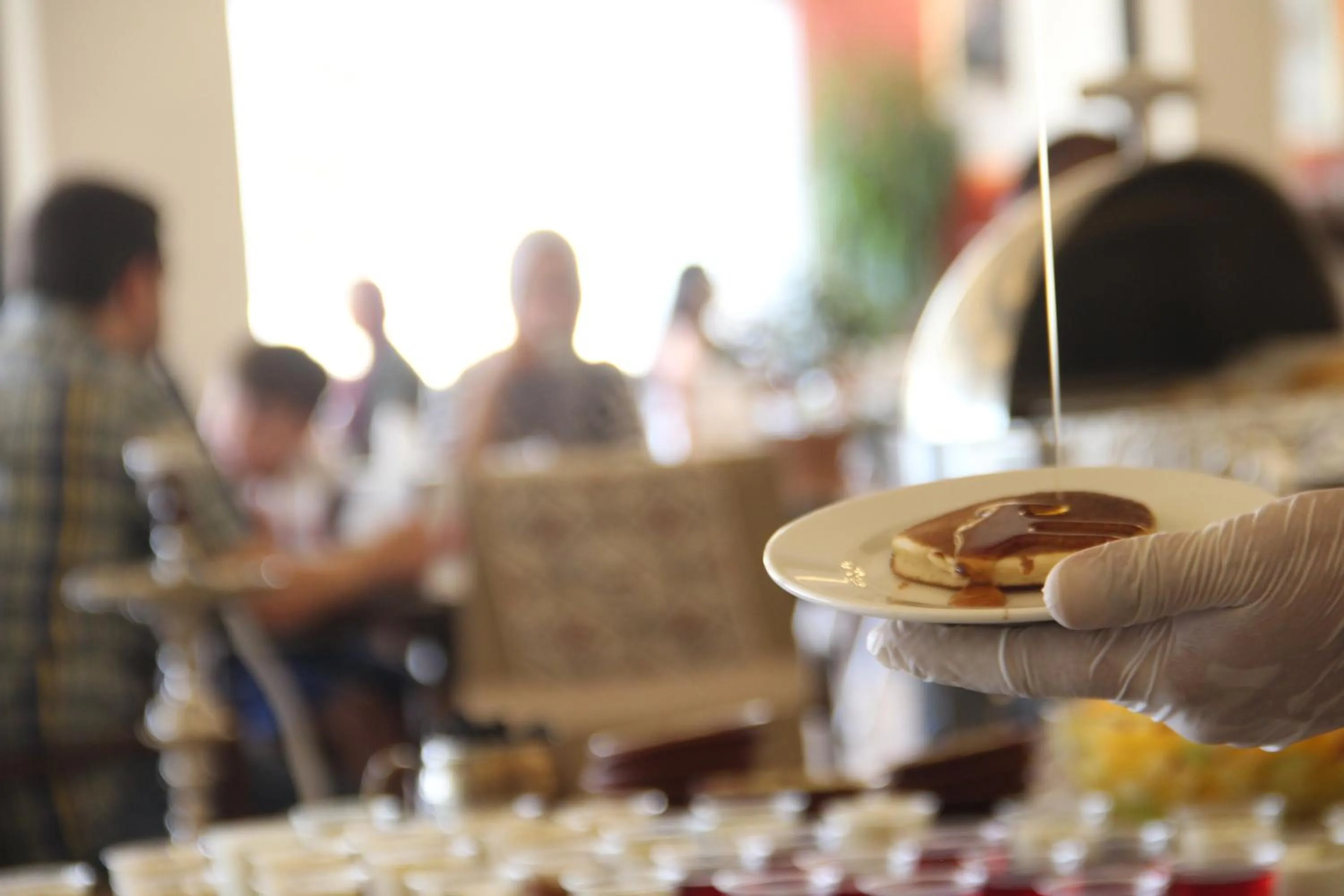 Continental breakfast in Saray Hotel Amman