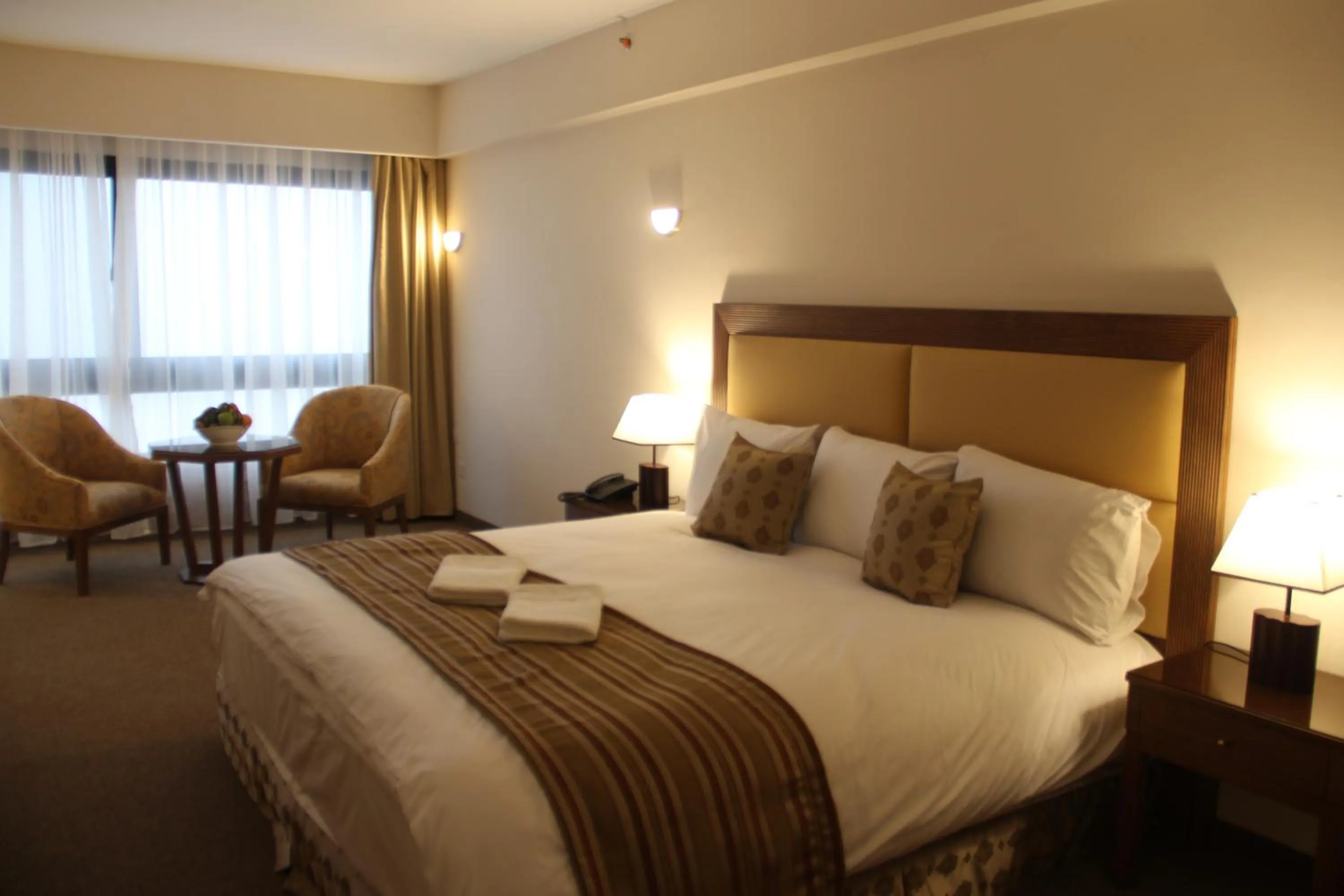 Bed in Saray Hotel Amman