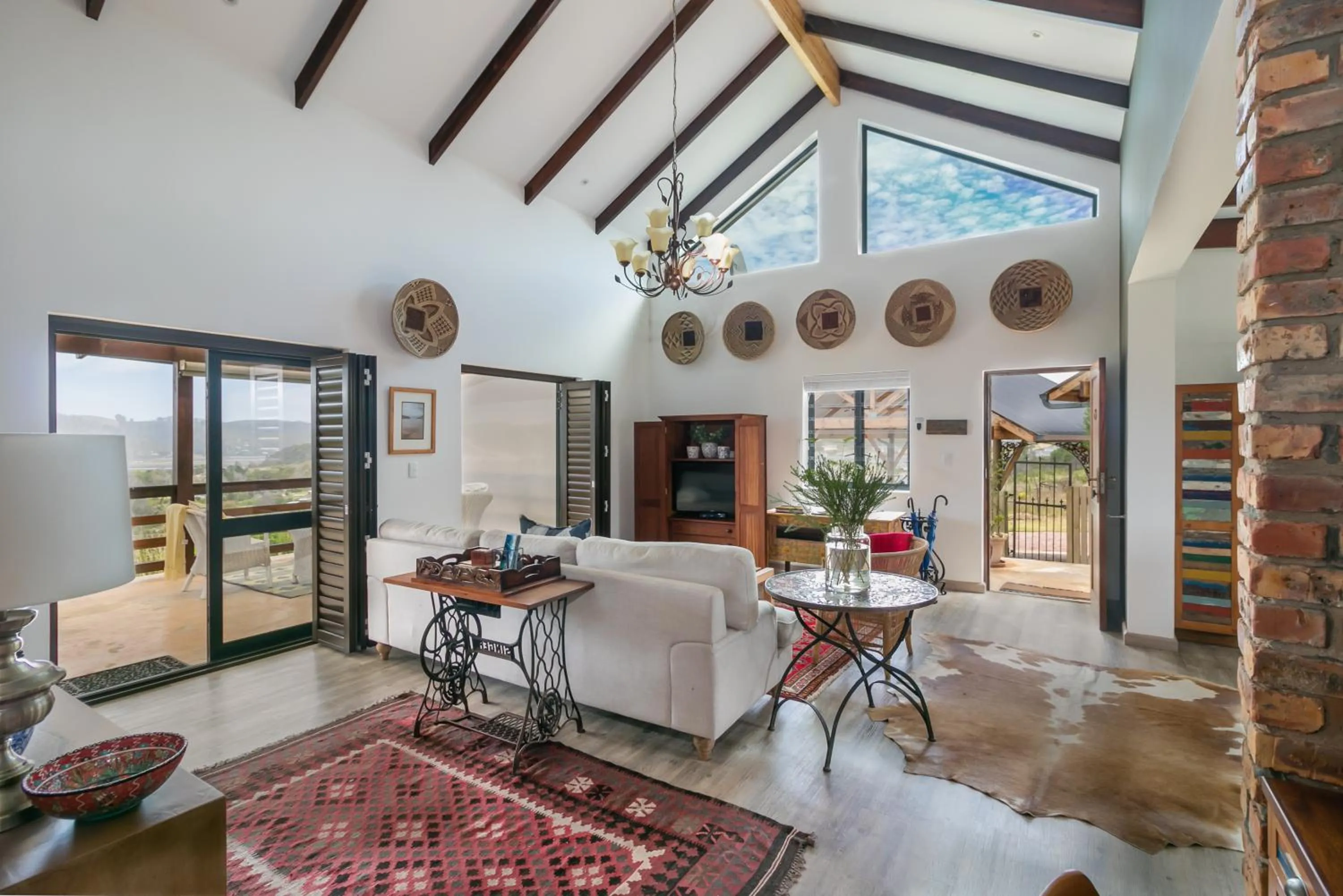 Patio in Narnia Guest House