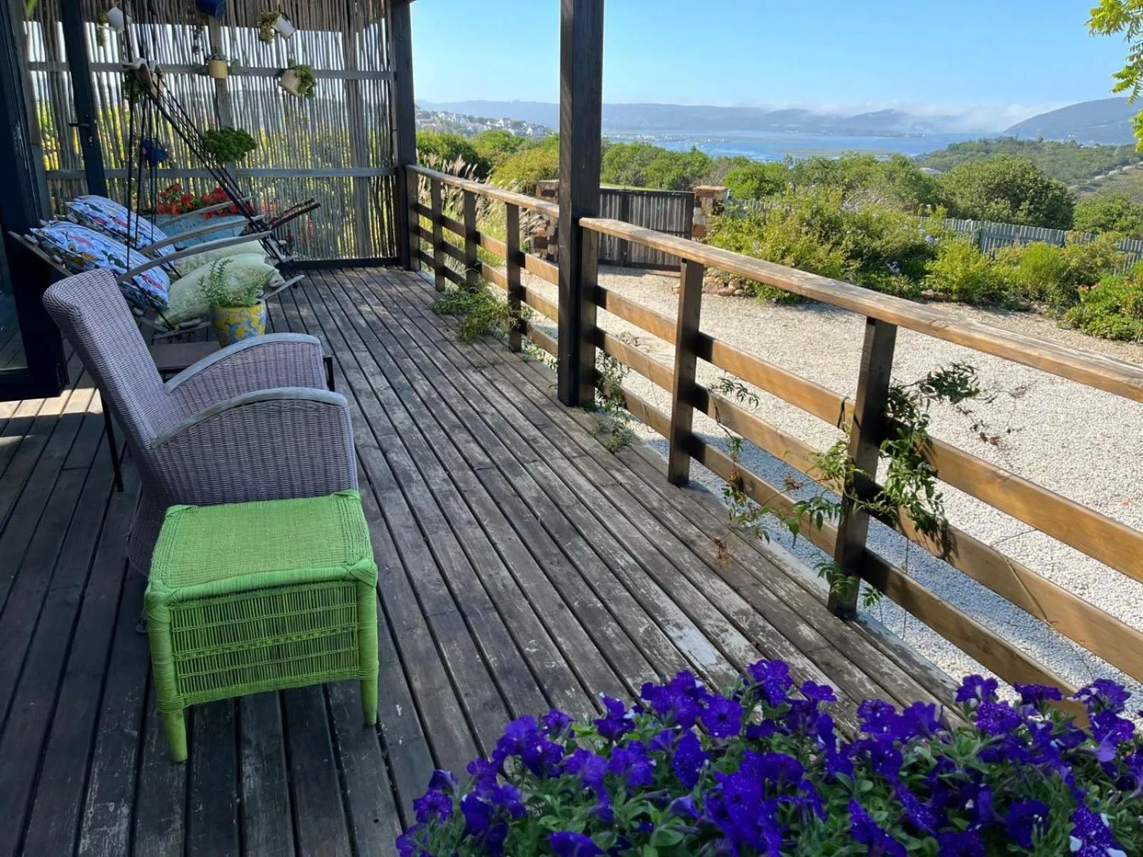 Patio in Narnia Guest House