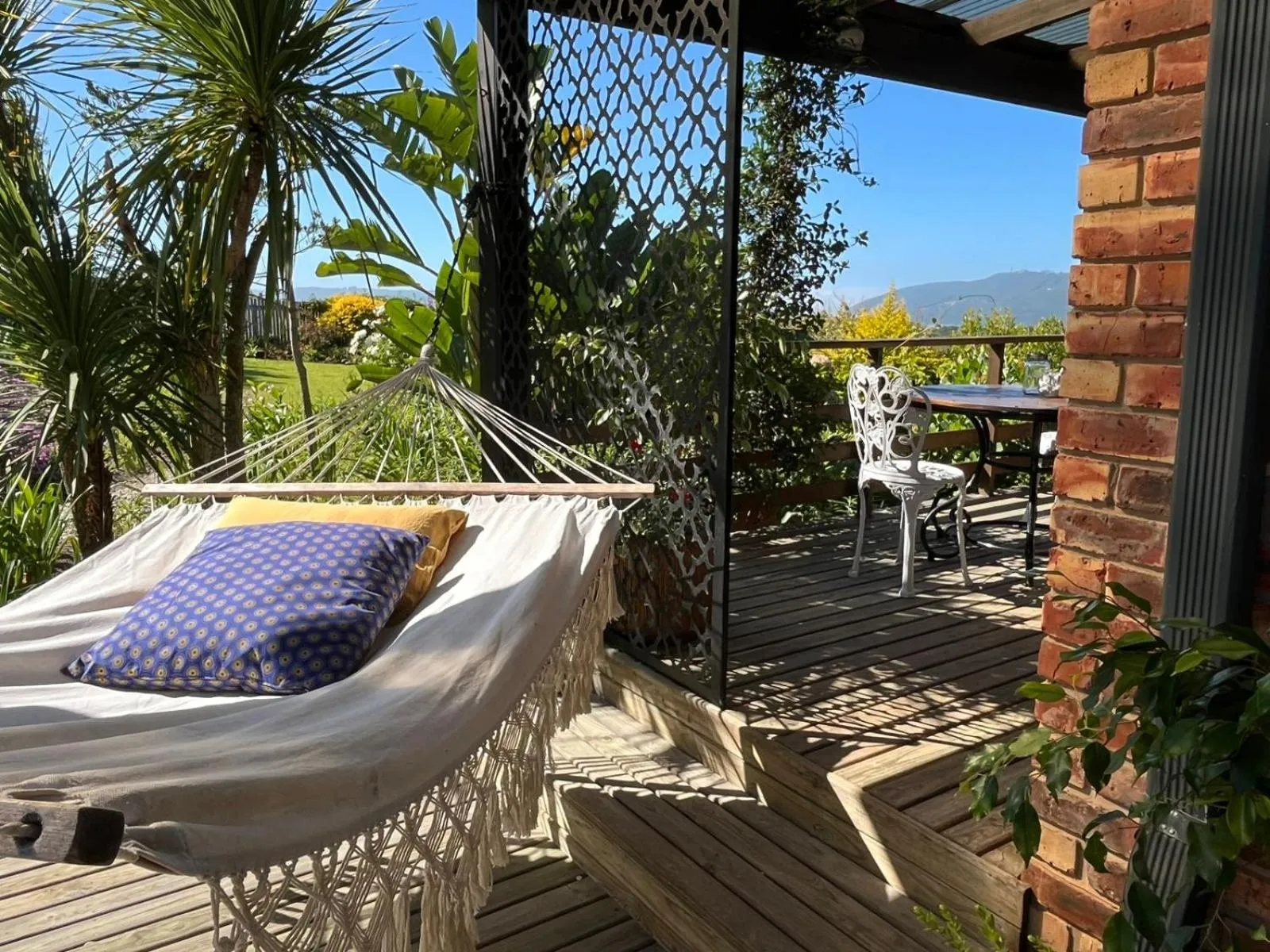 Patio in Narnia Guest House