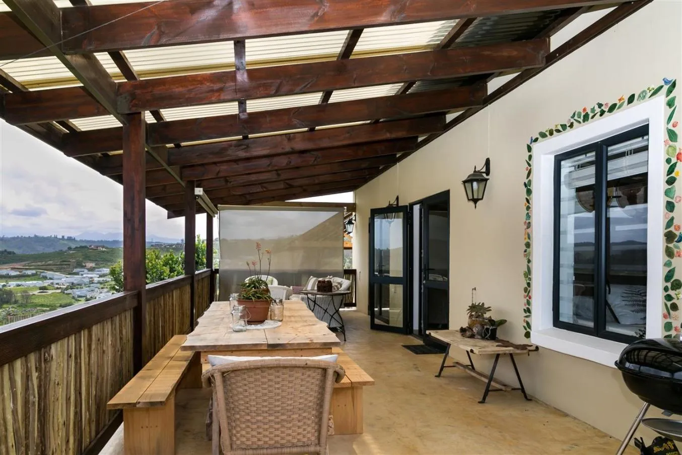 Patio in Narnia Guest House