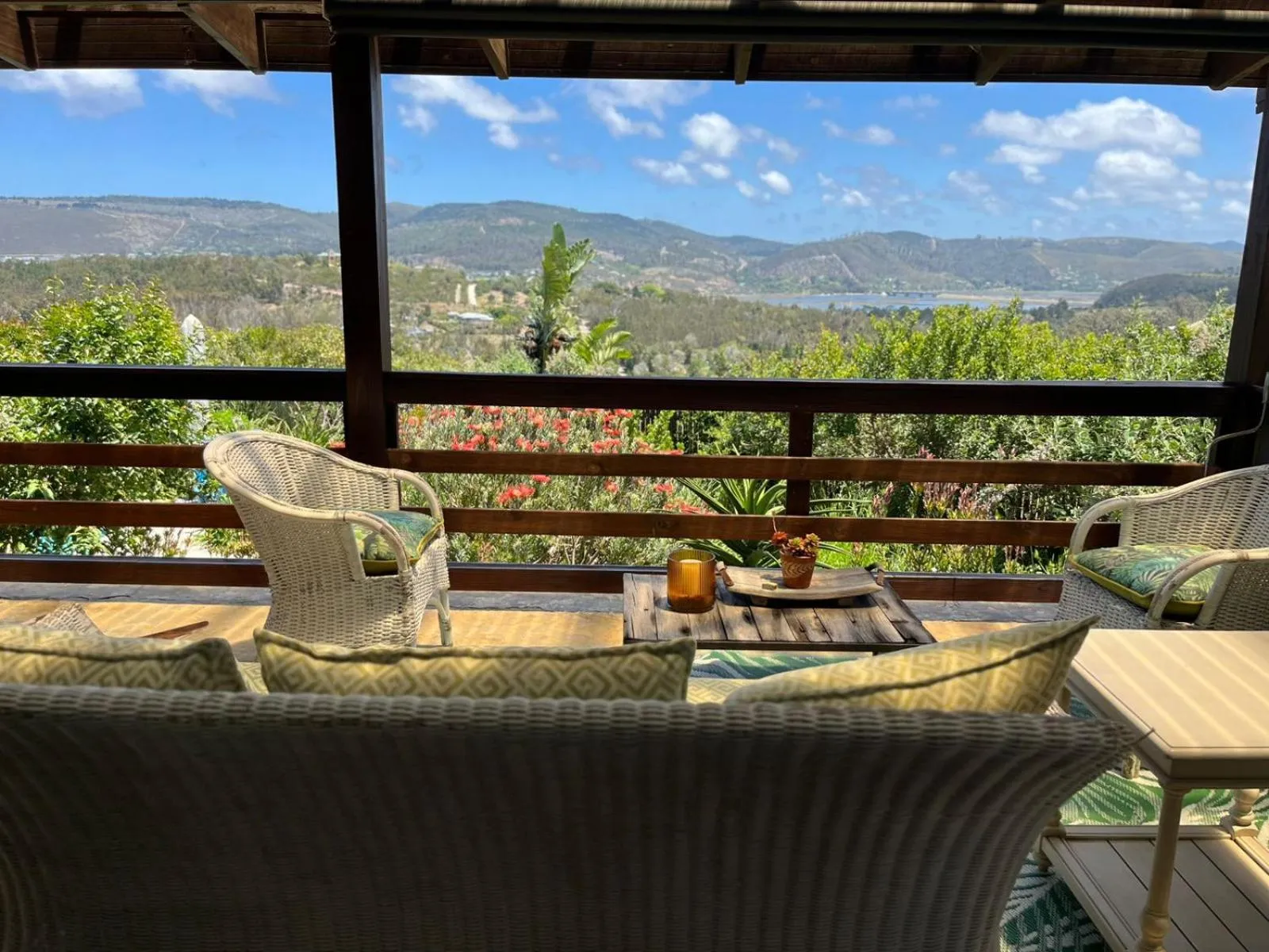 Patio in Narnia Guest House