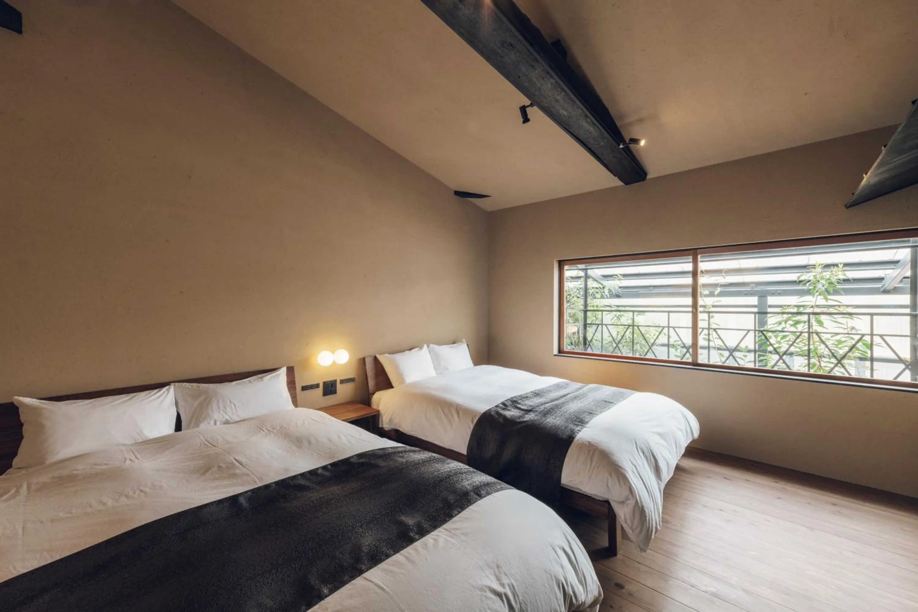 Bedroom, Bed in Ieno House Kyoto