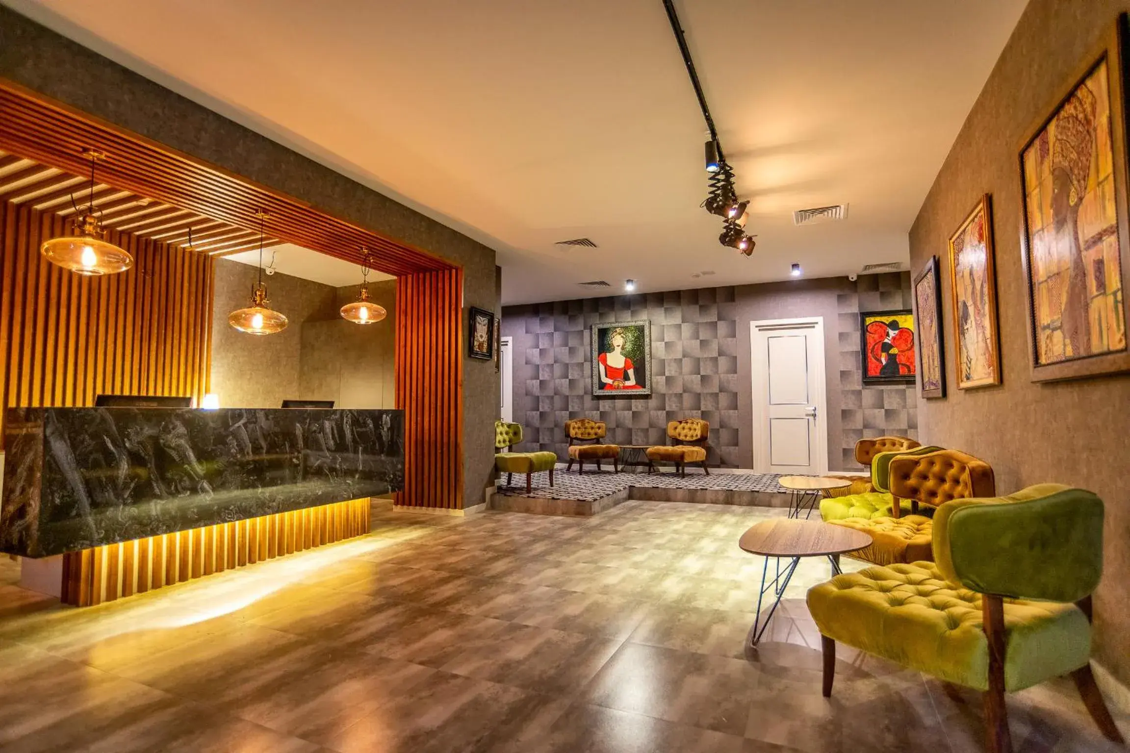 Lobby or reception in Gallery Art Hotel Lobby or reception in Gallery Art Hotel