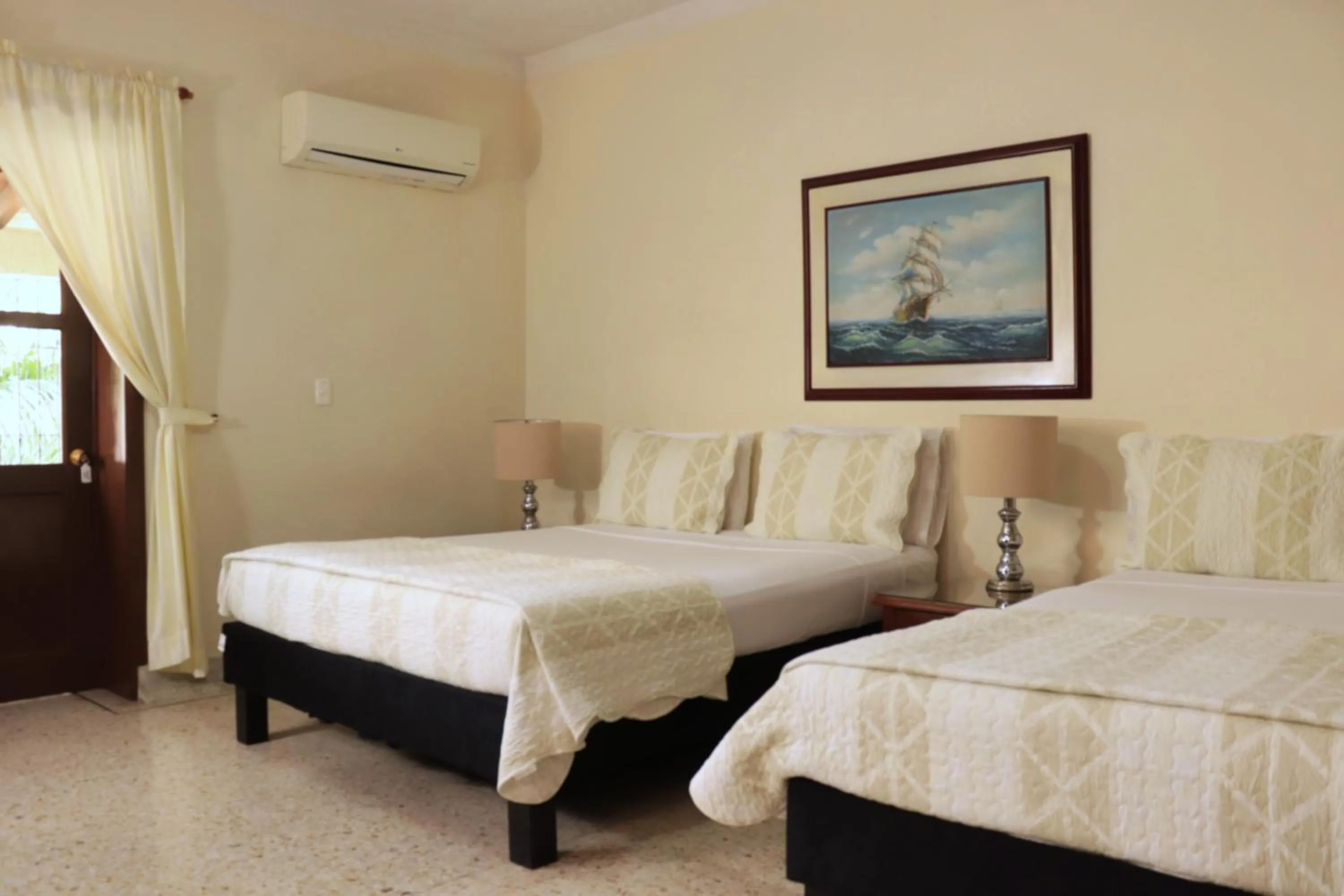 Bed in Hotel Stein Colonial