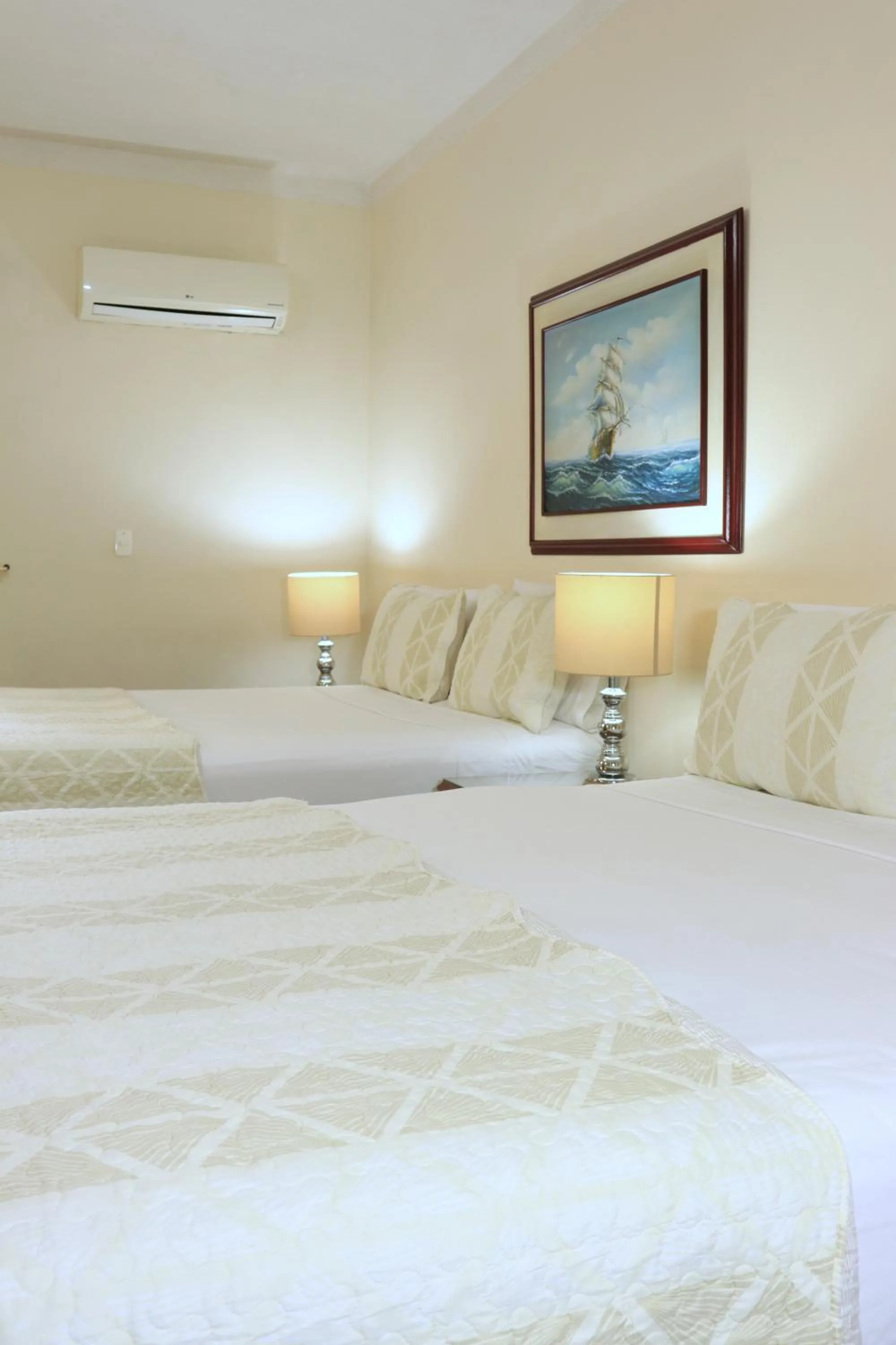 Bed in Hotel Stein Colonial