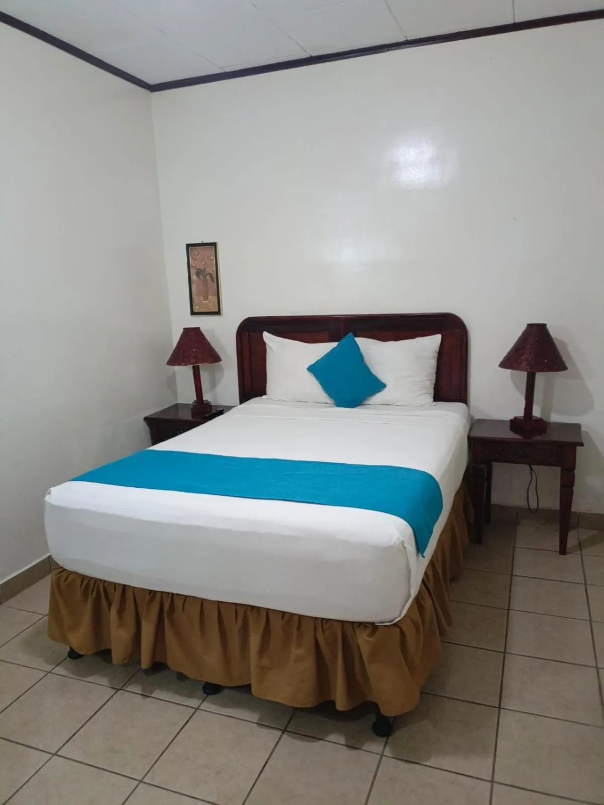 Bed in Hotel Mozonte