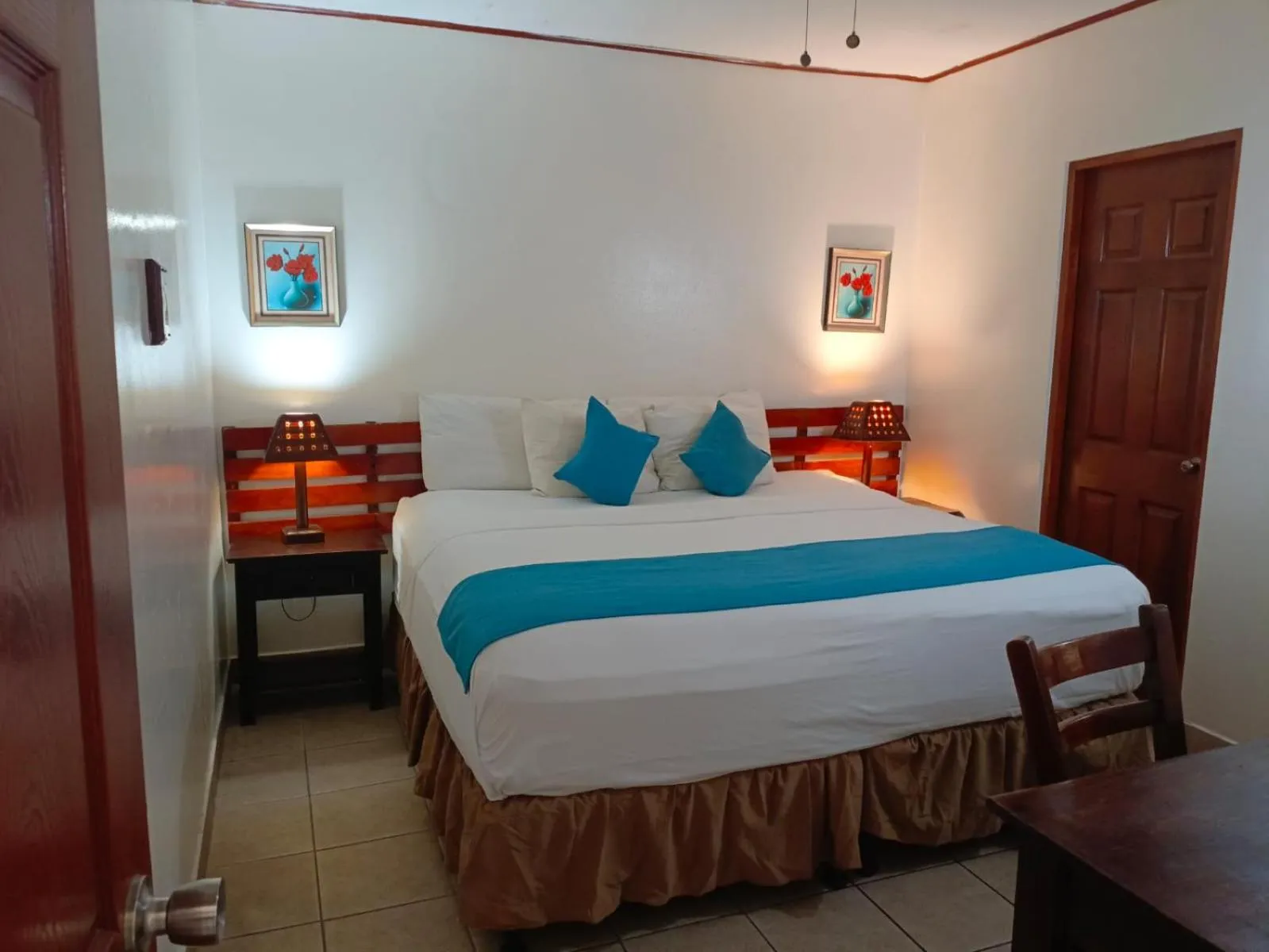 Bed in Hotel Mozonte