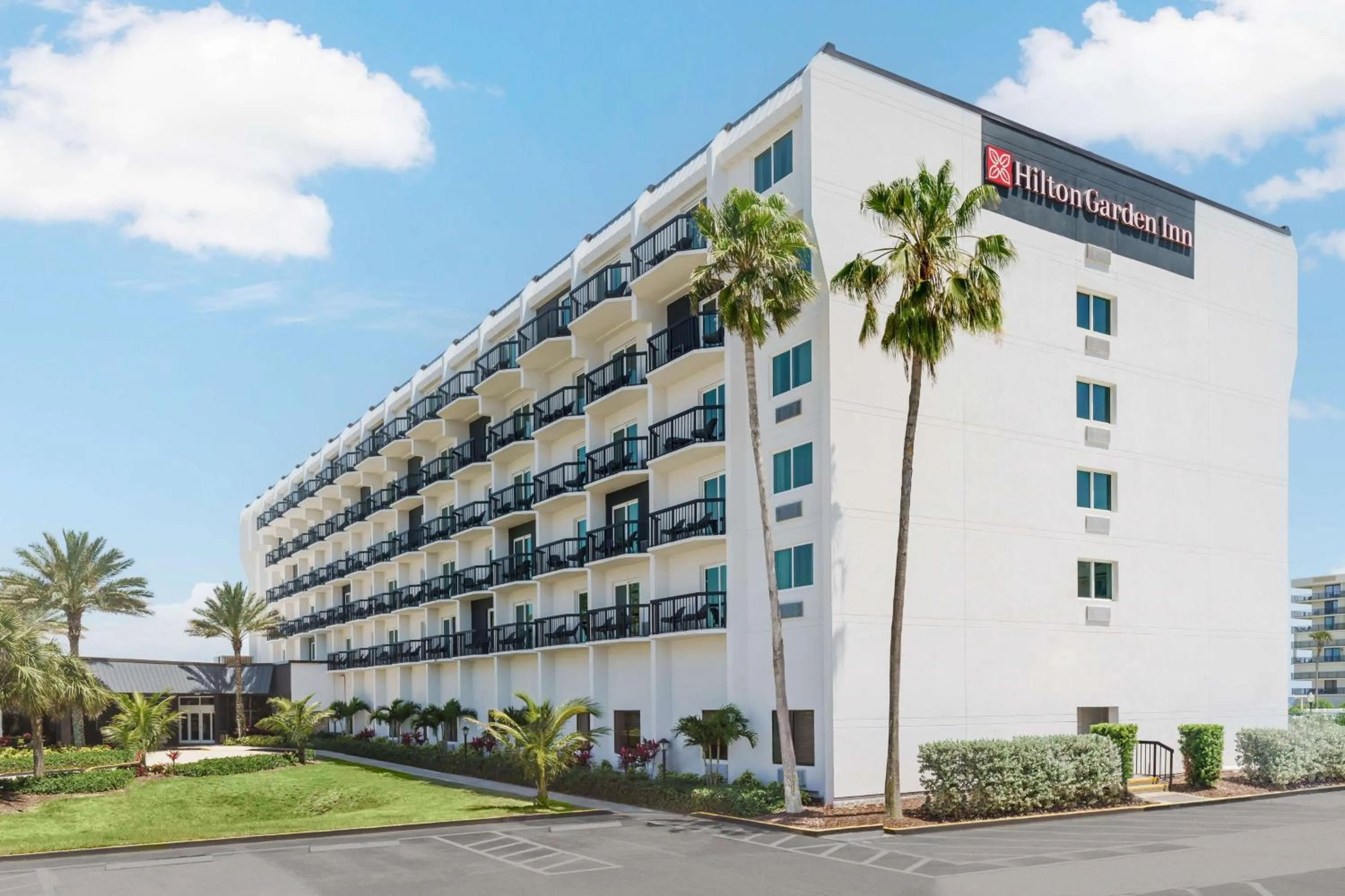 Property building in Hilton Garden Inn Cocoa Beach-Oceanfront, FL
