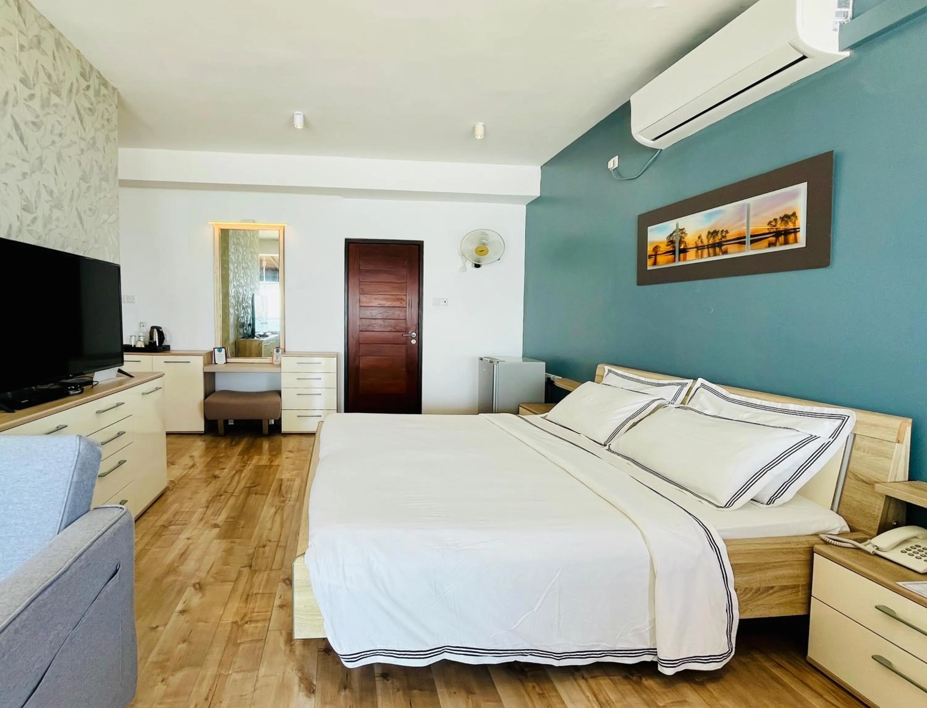 Bedroom, Bed in Hikka House - Thema Collection