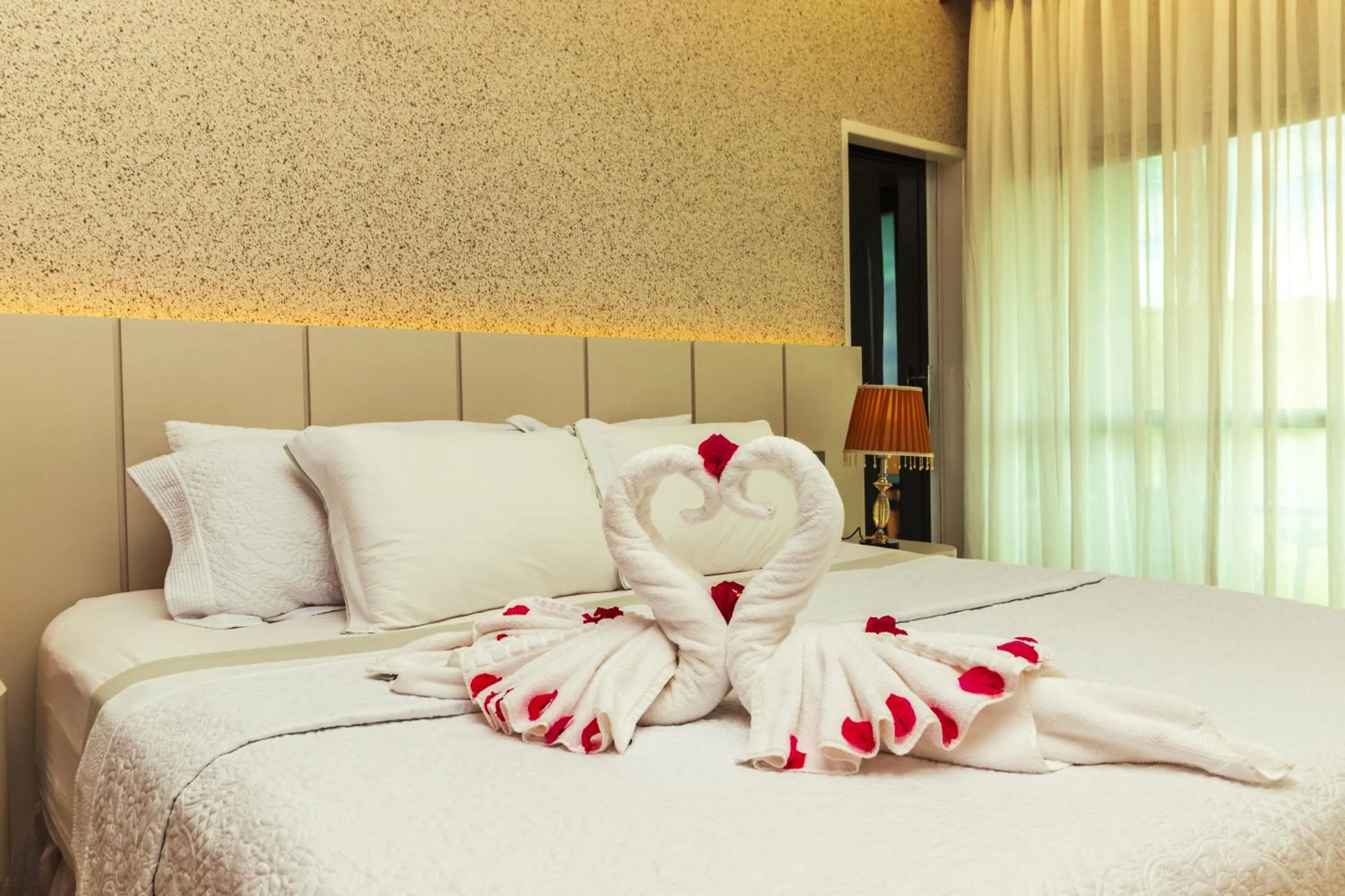 Bed in Pedra do Sino Hotel